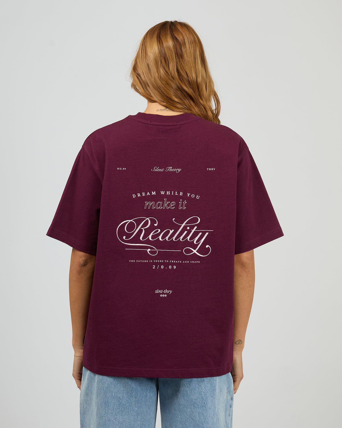 Elevated Tee Cherry