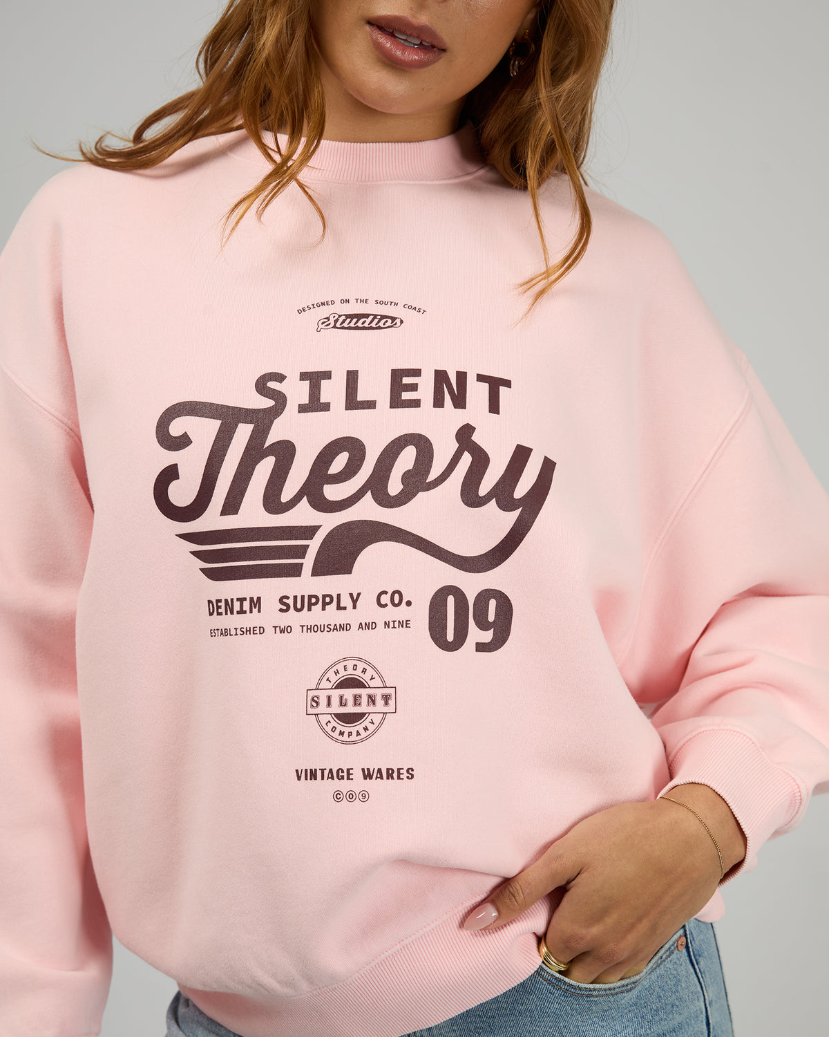 Emblem Crew Pink