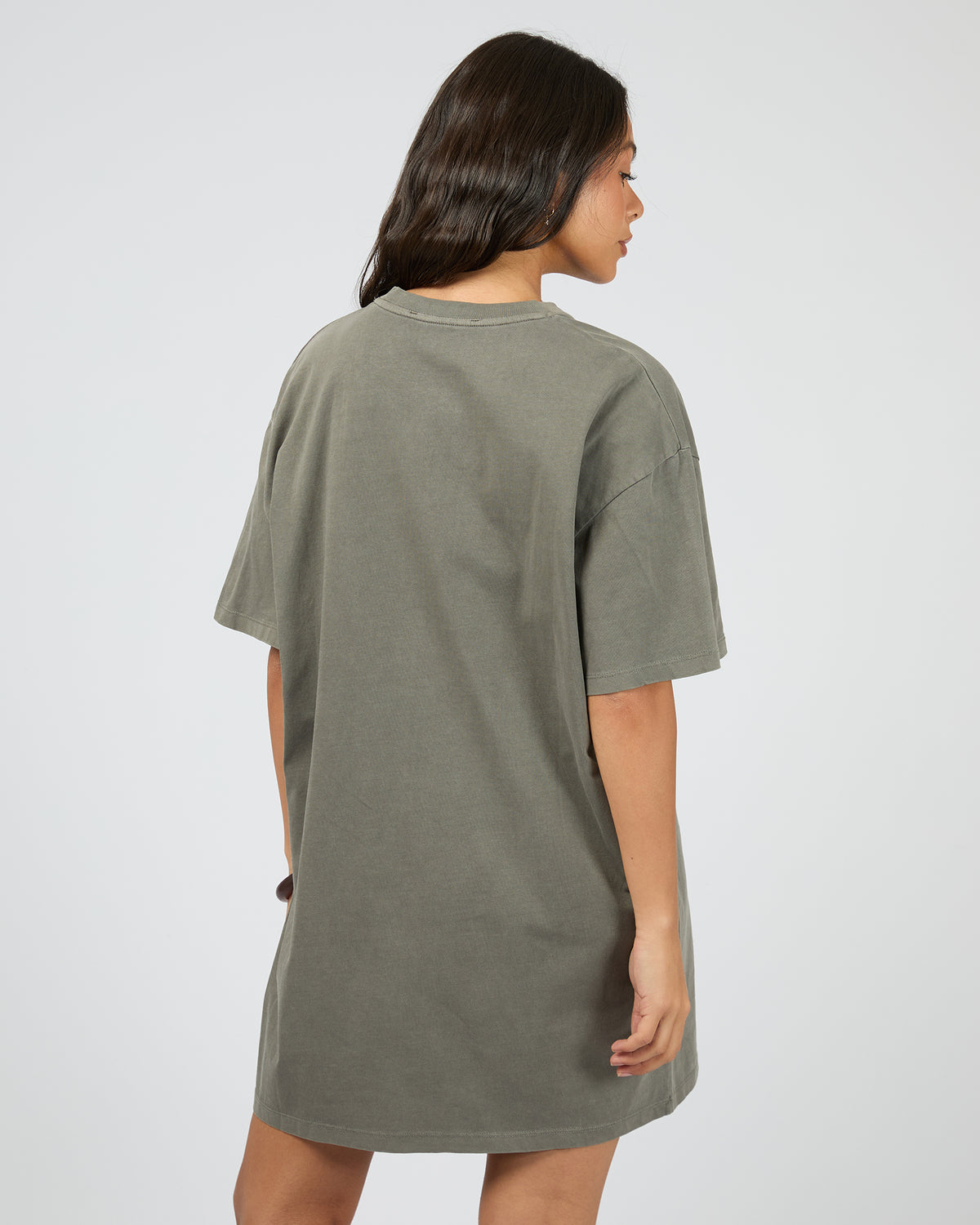 Ambient Tee Dress Charcoal
