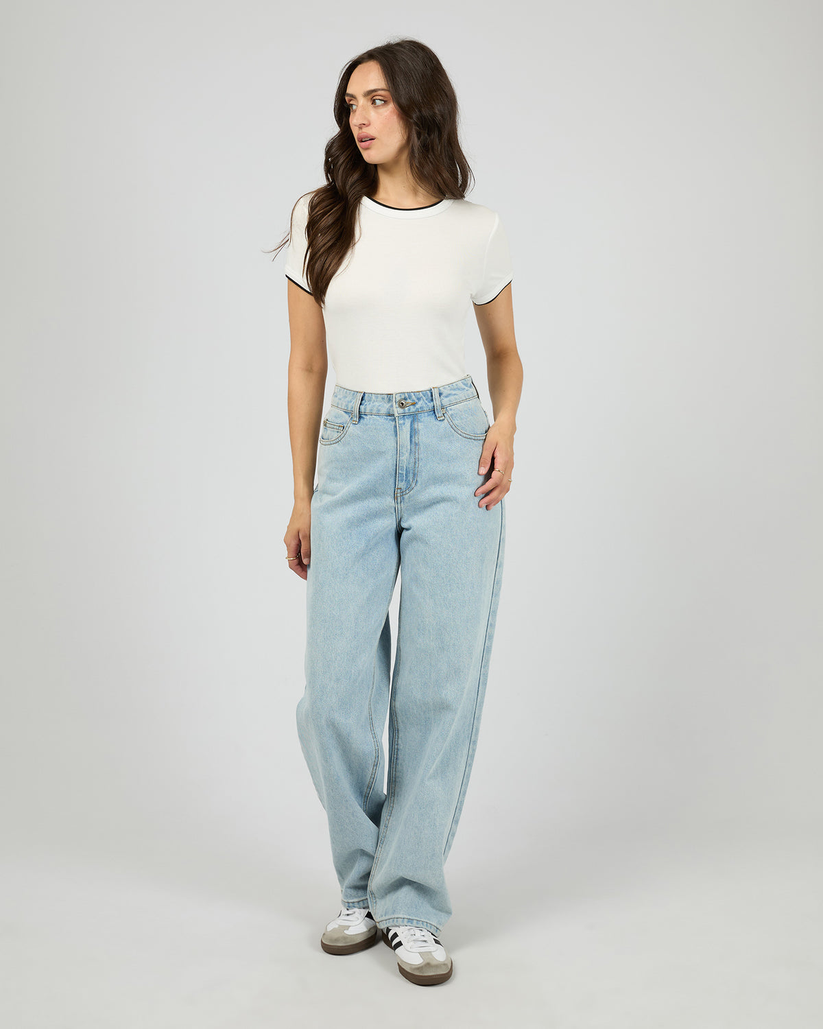 Jade Baggy Jean Light Blue