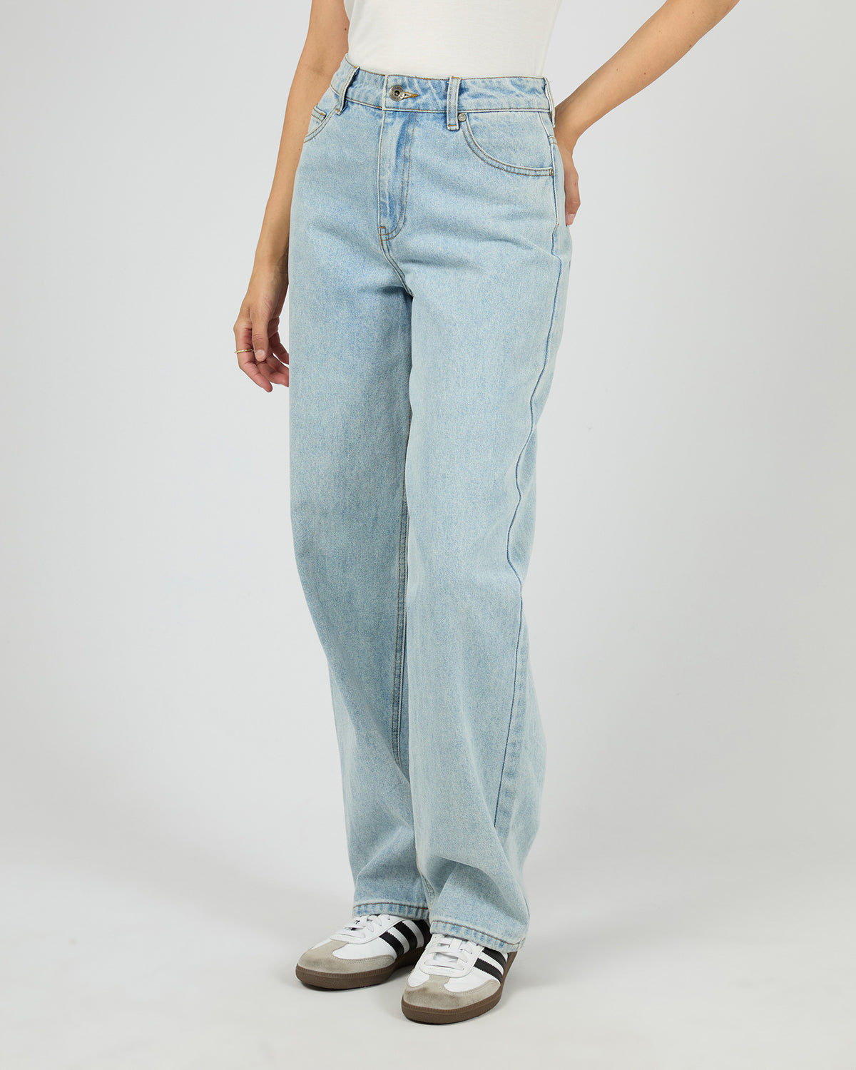 Jade Baggy Jean Light Blue