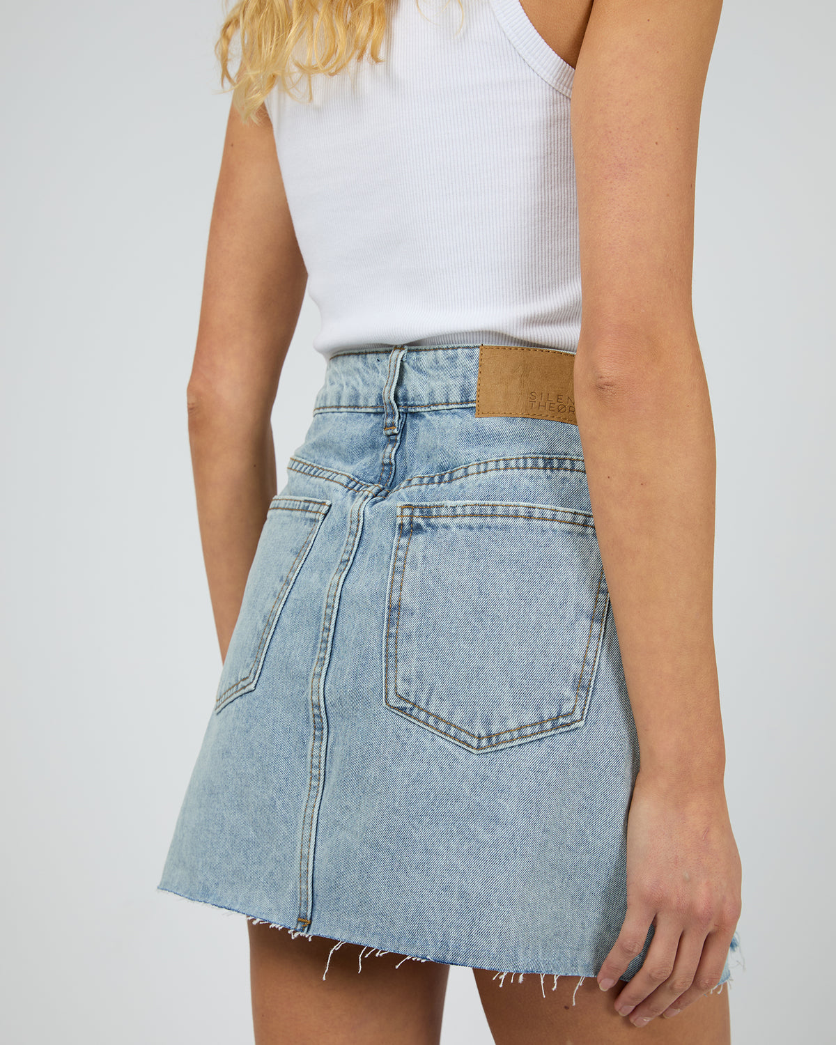 Selina Skirt Light Blue