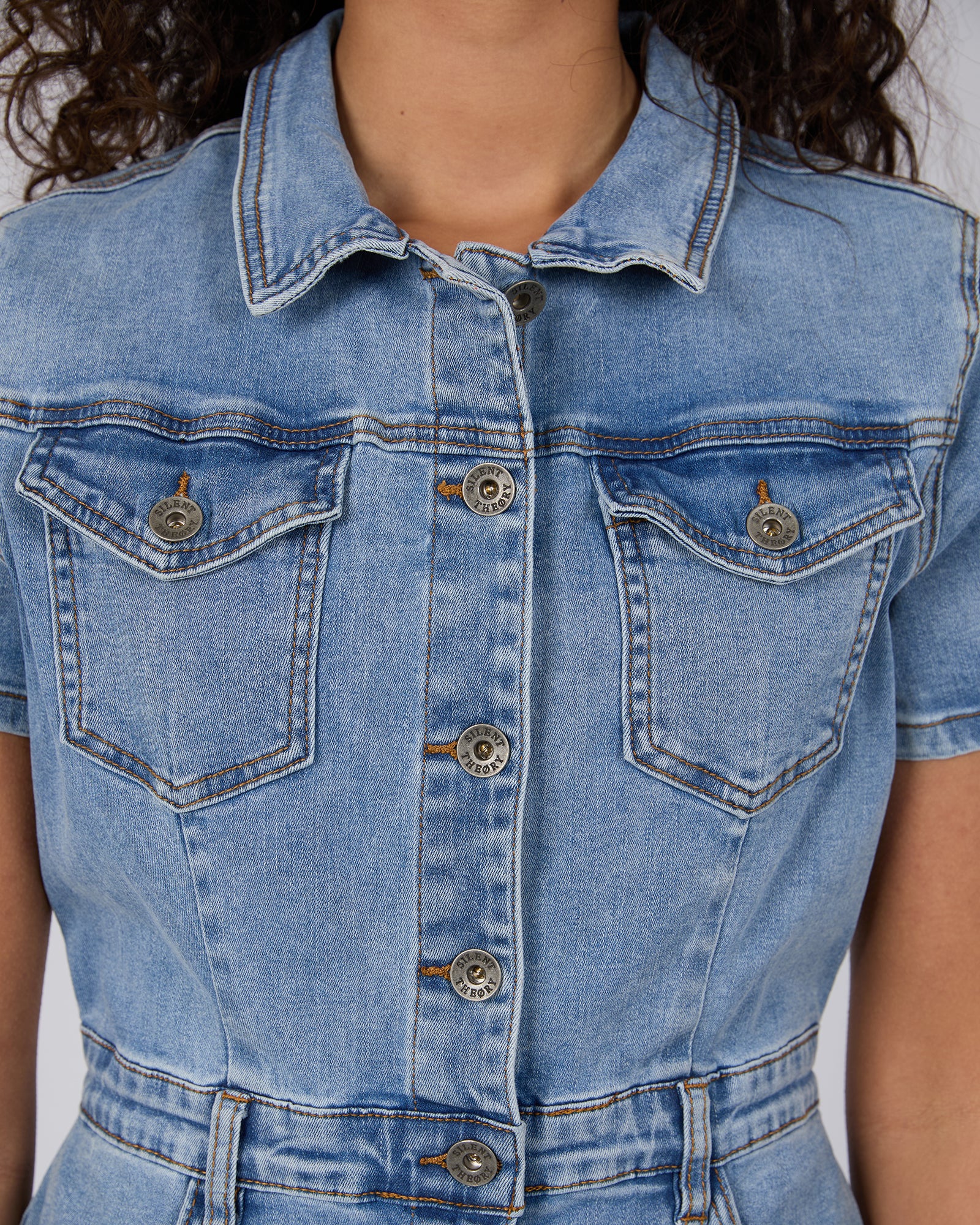 Shay Mini Dress Light Blue - Edge Clothing Shay Mini Dress Light Blue - Edge Clothing