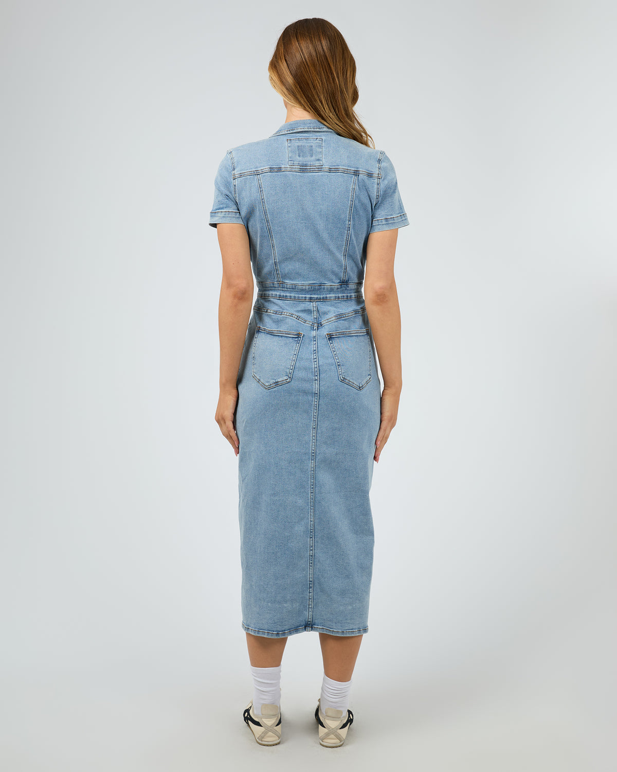 Boston Midi Dress Light Blue