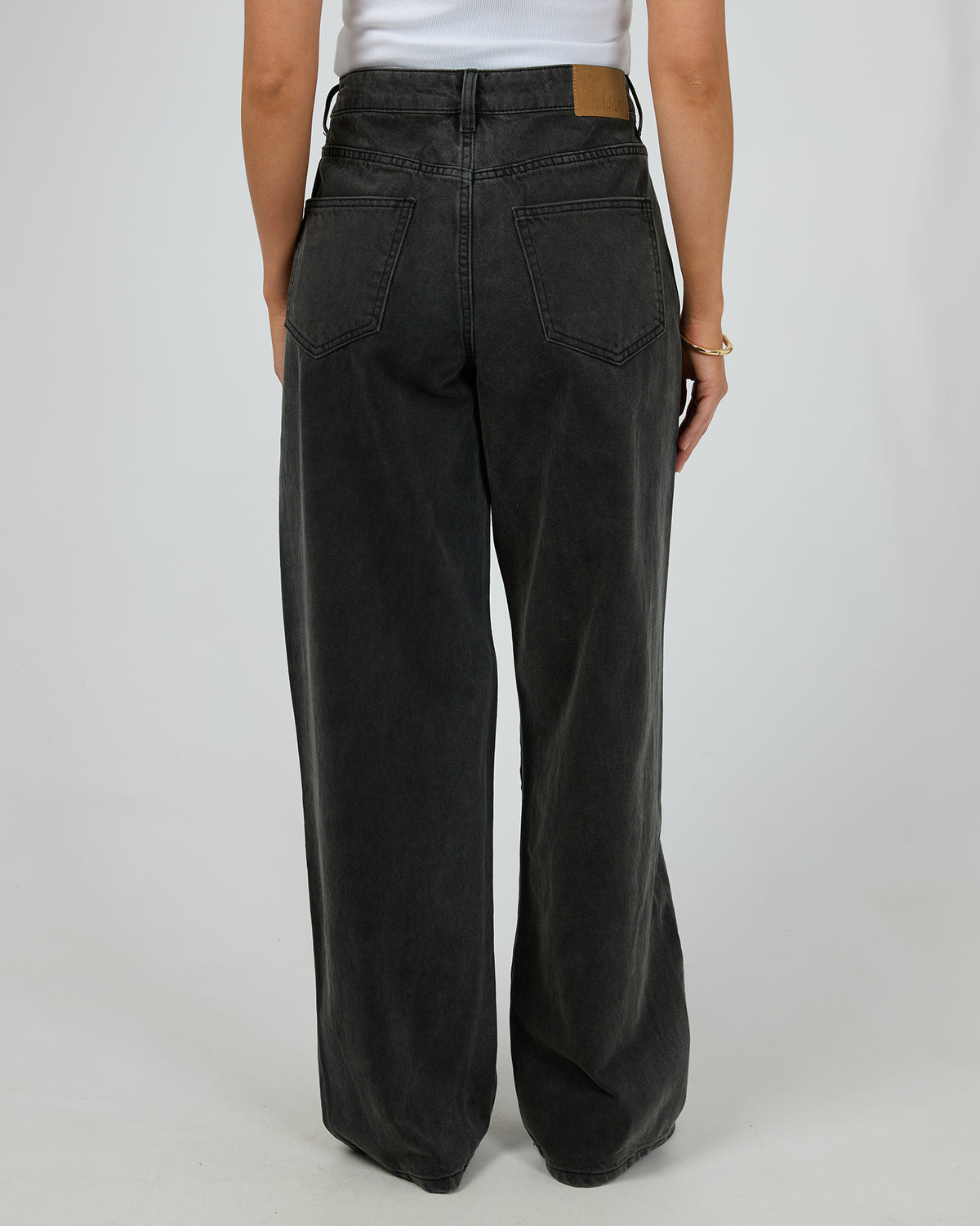 Jade Baggy Jean Washed Black