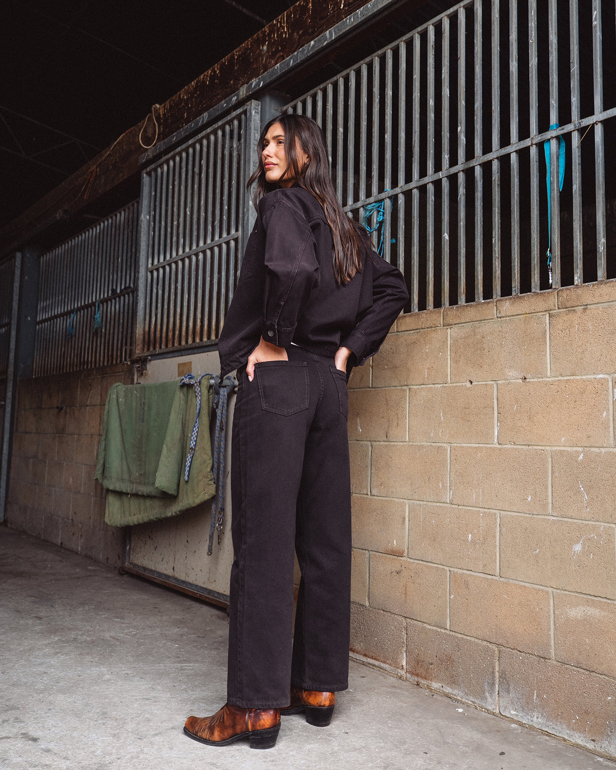 Jade Baggy Jean Chocolate