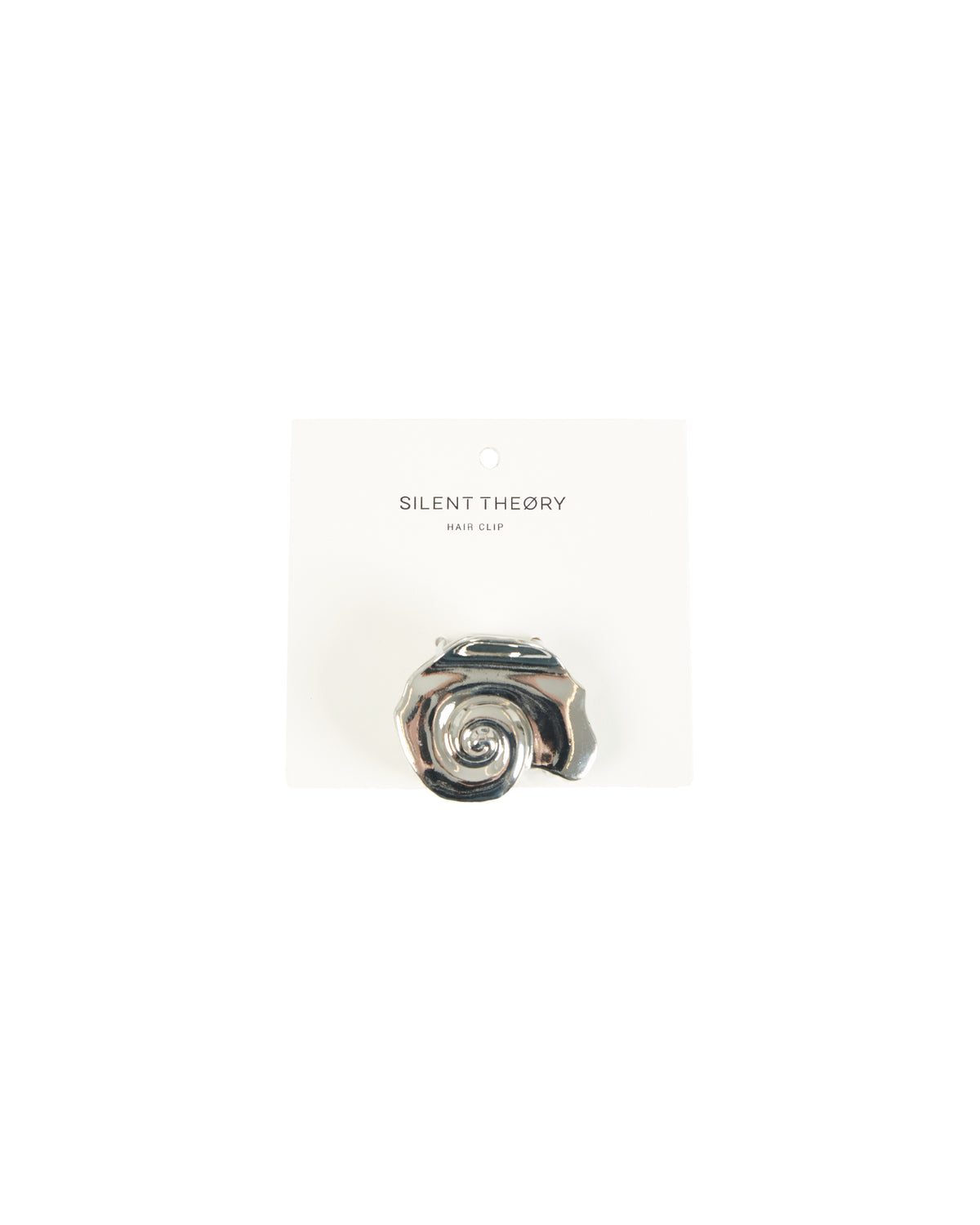 Bay Hair Clip Silver