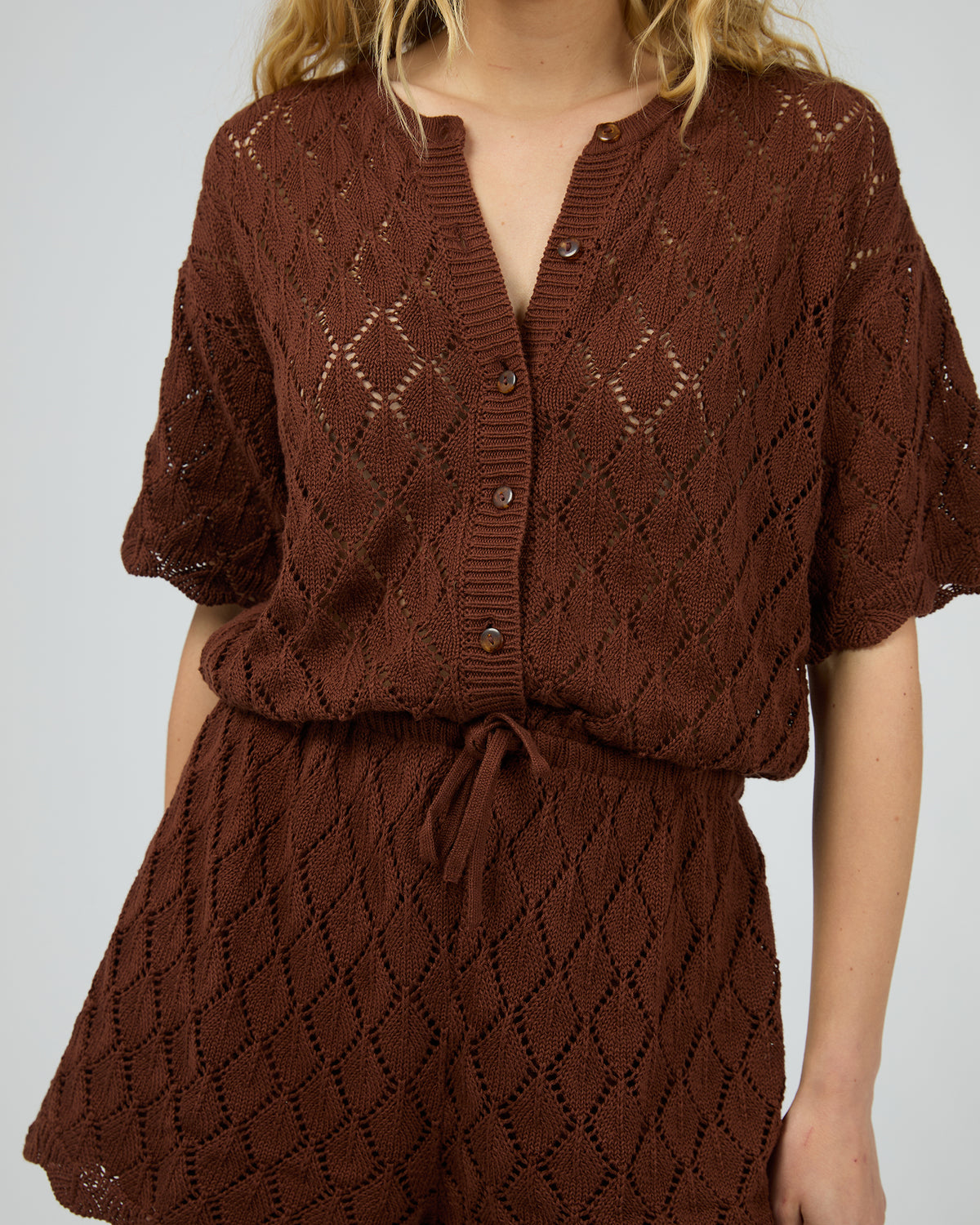 Hunter Playsuit Brown