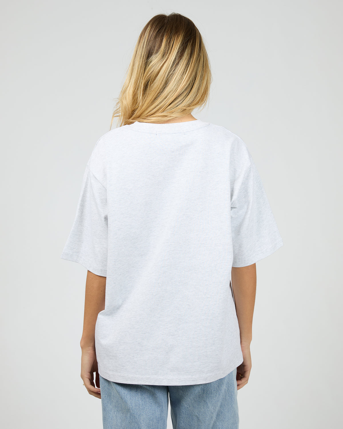 Silent Luxe Tee Snow Marle