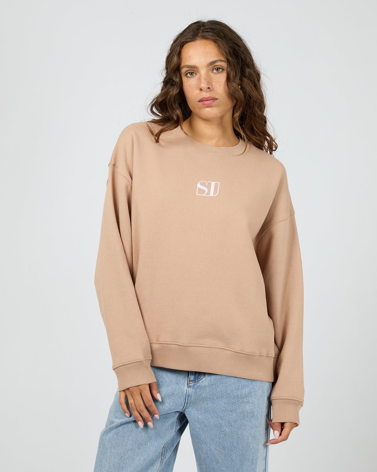 Silent Luxe Crew Taupe