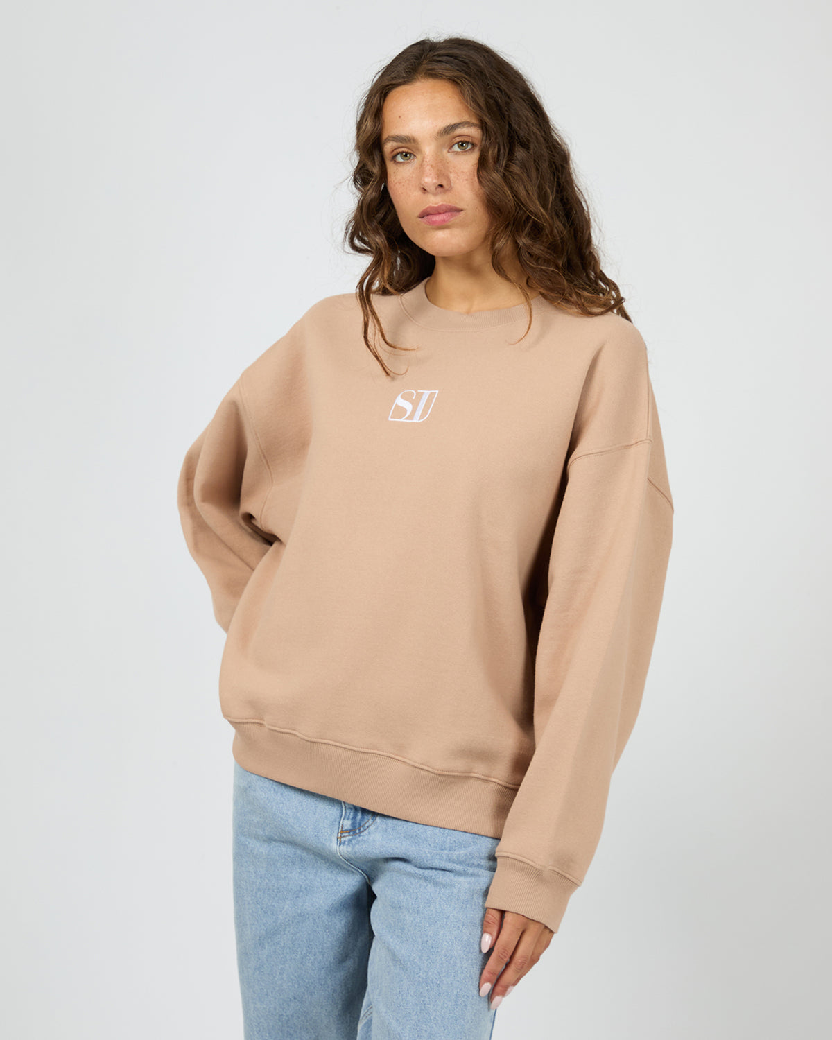 Silent Luxe Crew Taupe