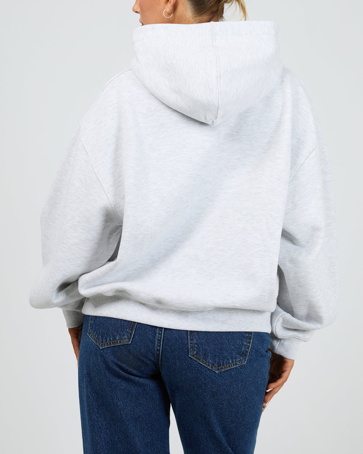 Silent Luke Hoodie Snow Marle