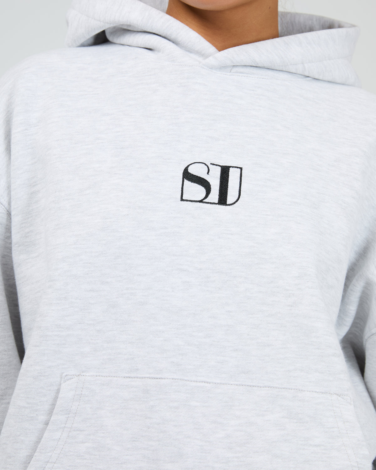 Silent Luke Hoodie Snow Marle