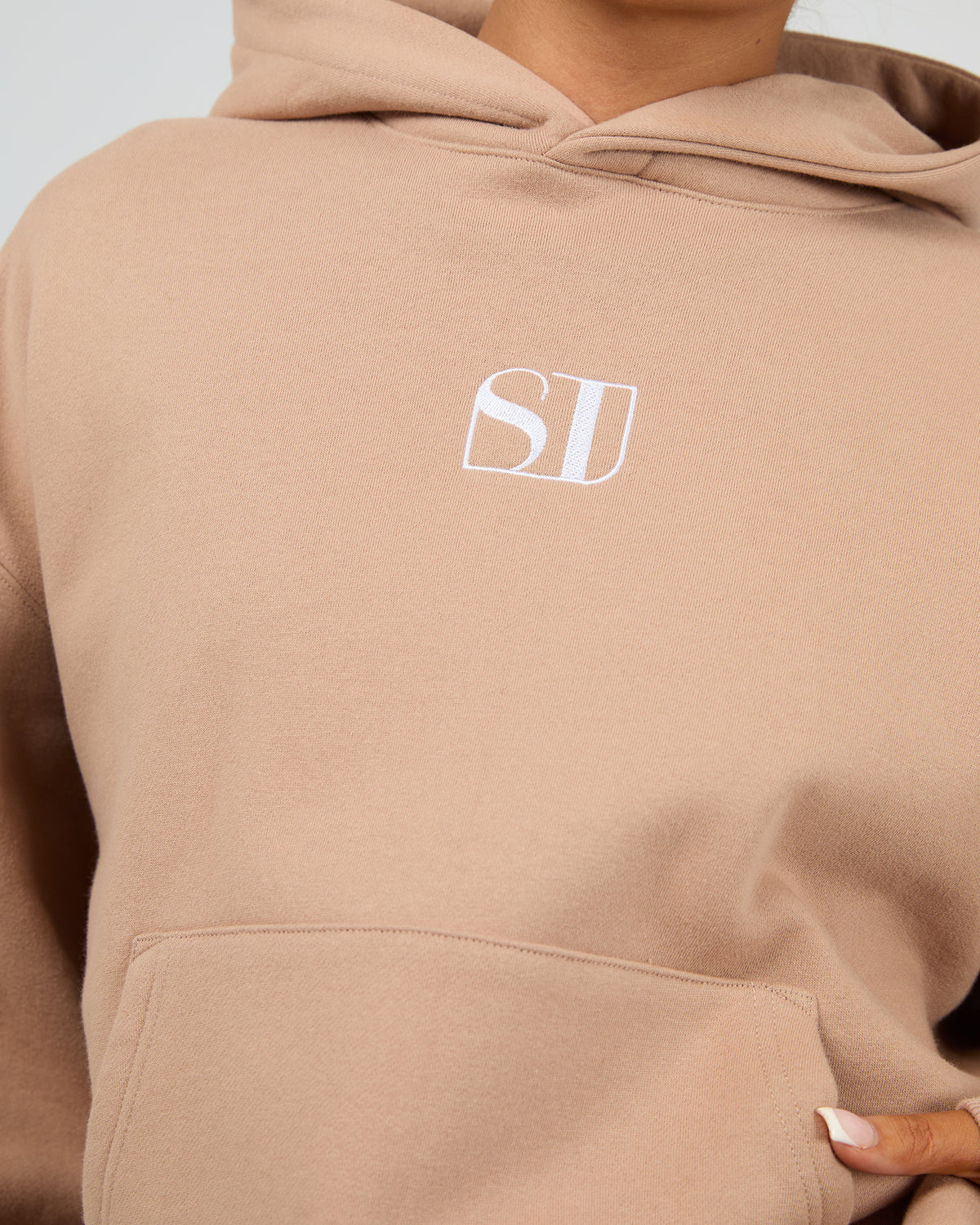 Silent Luke Hoodie Taupe