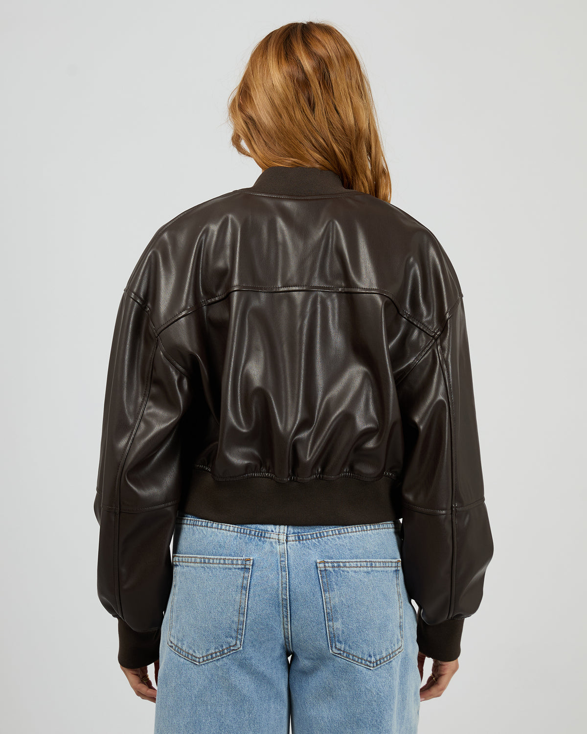 Luxe Bomber Jacket Chocolate