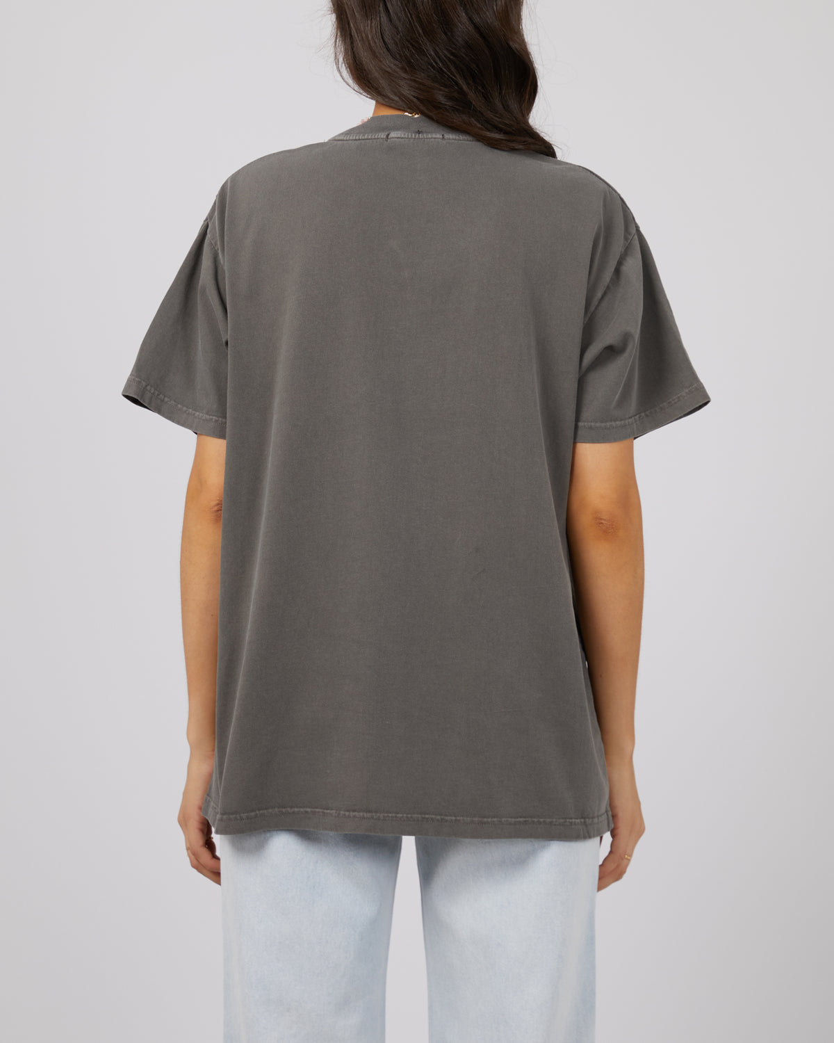 Sky Dance Oversized Tee Charcoal