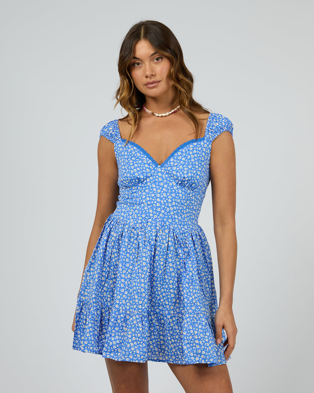 Tara Floral Print Mini Dress