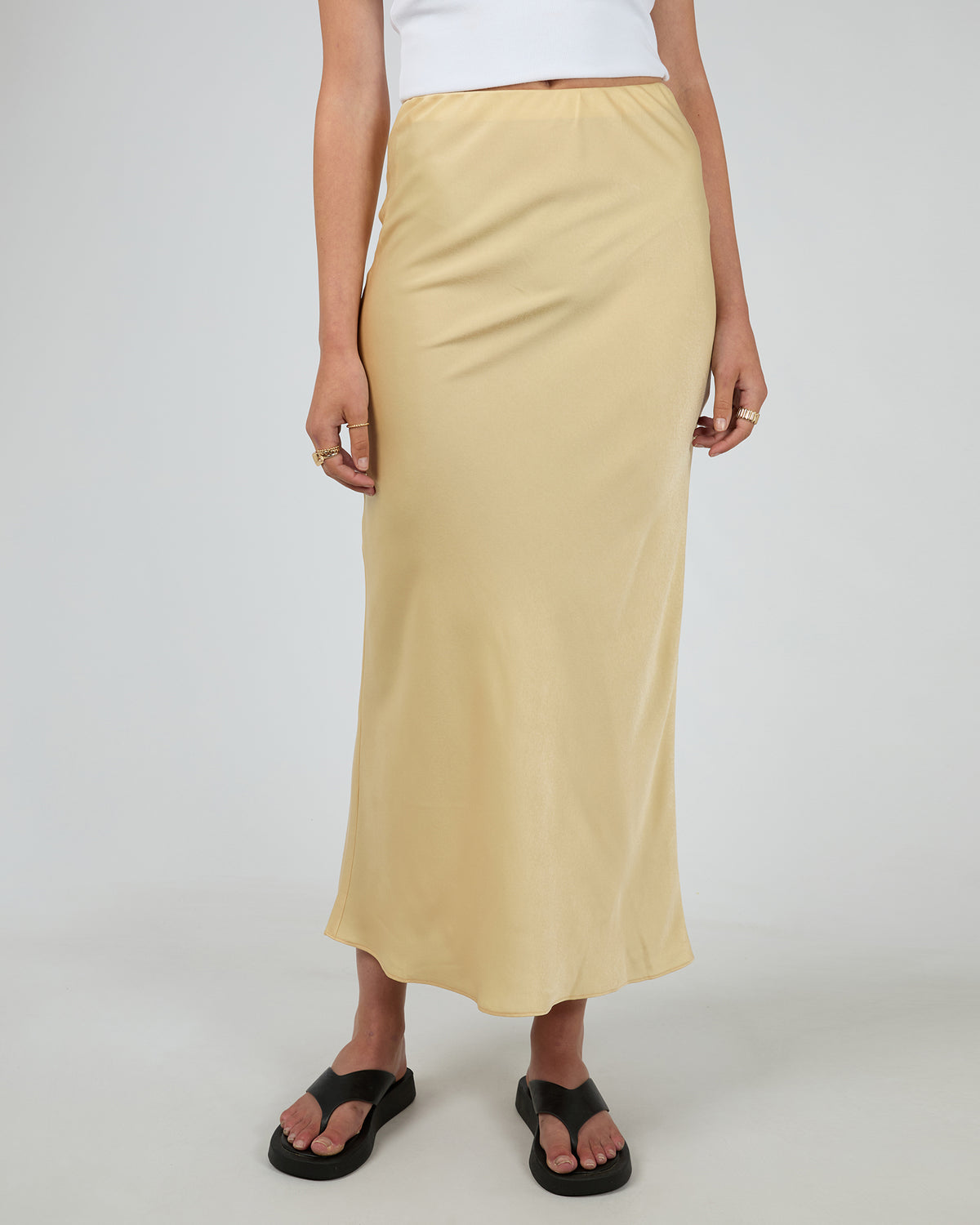 Aire Maxi Skirt Yellow