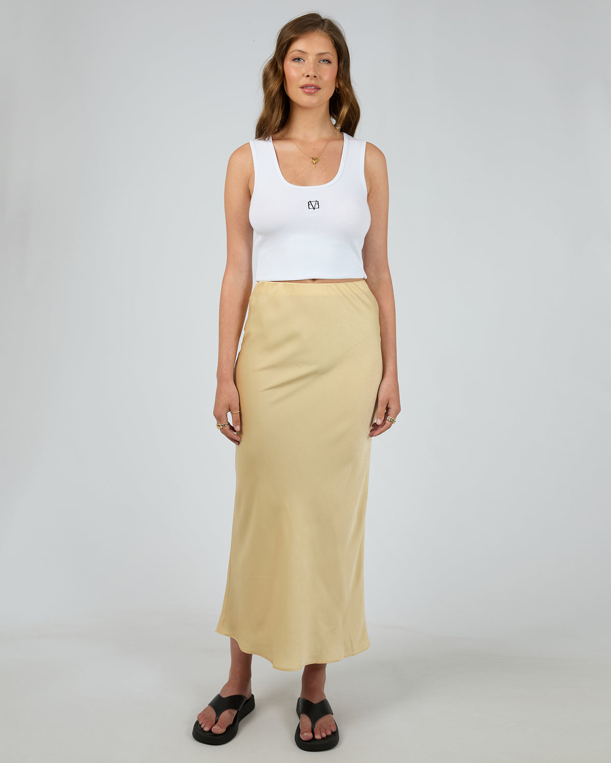 Aire Maxi Skirt Yellow