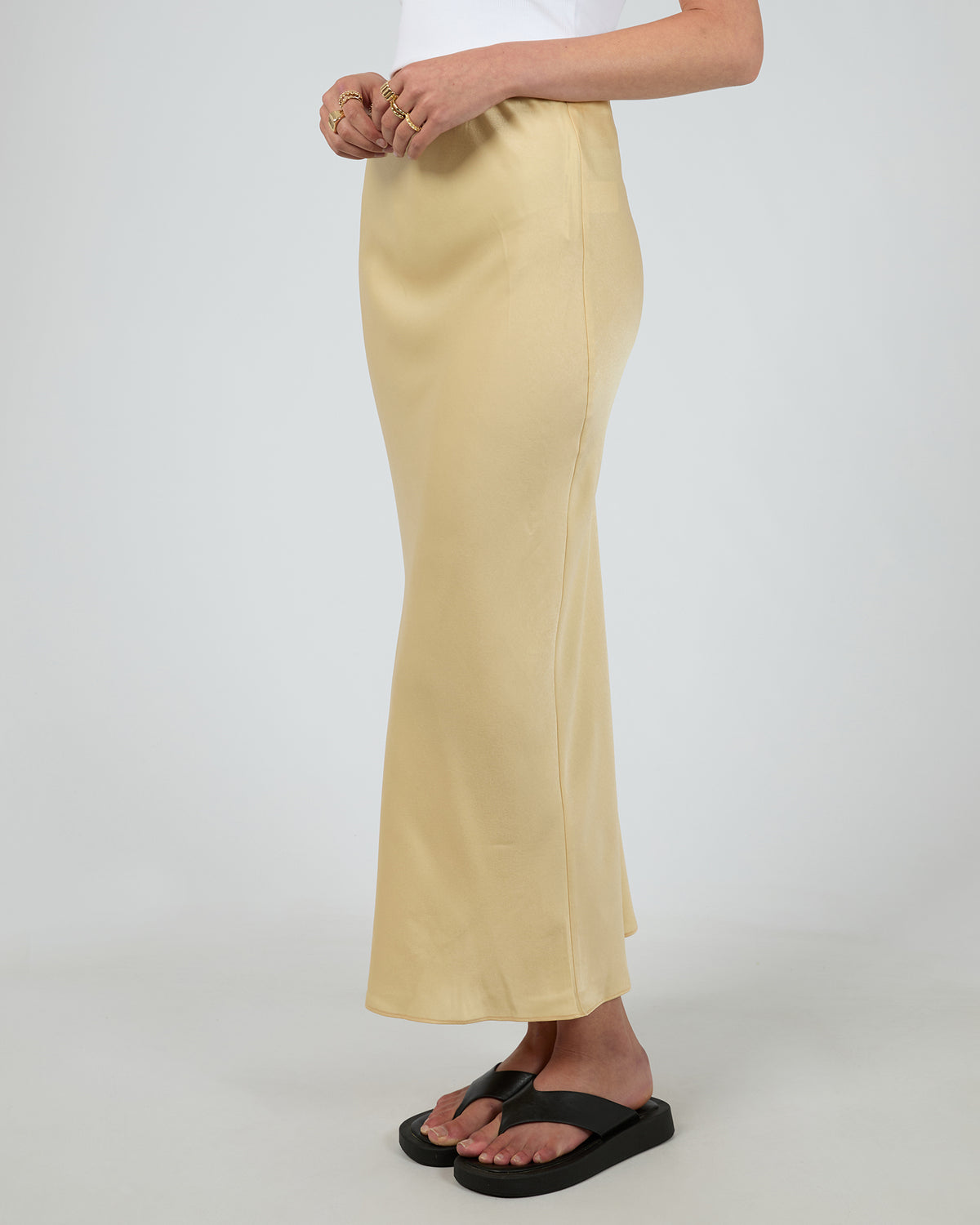 Aire Maxi Skirt Yellow