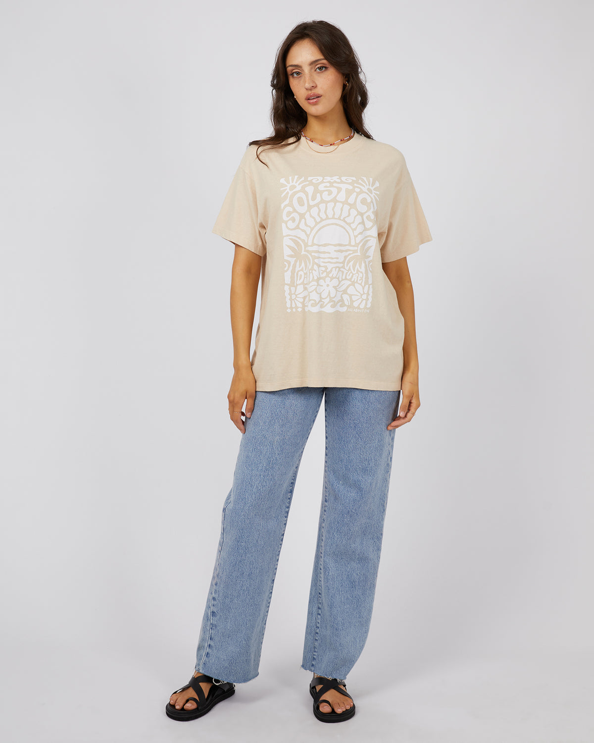 Summer Solstice Tee Oat