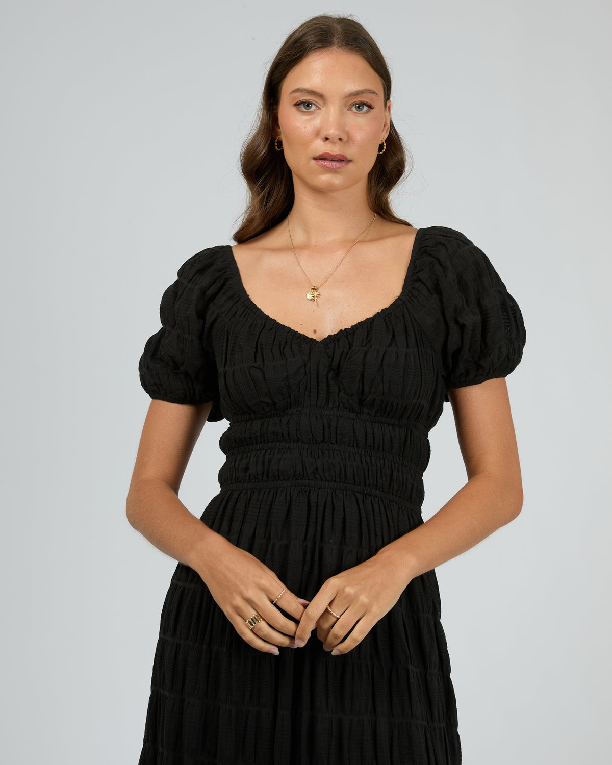 Maude Maxi Dress Black