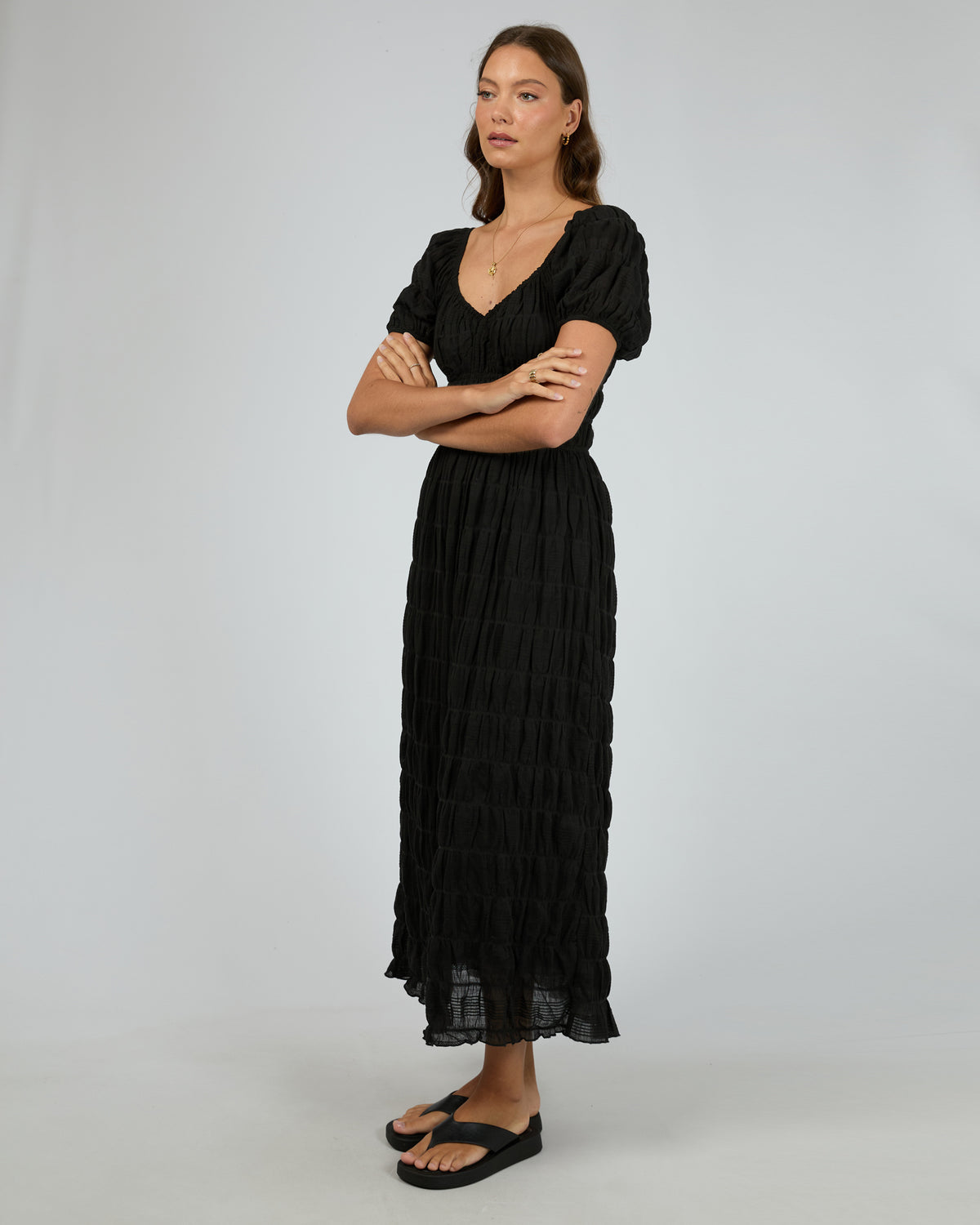 Maude Maxi Dress Black