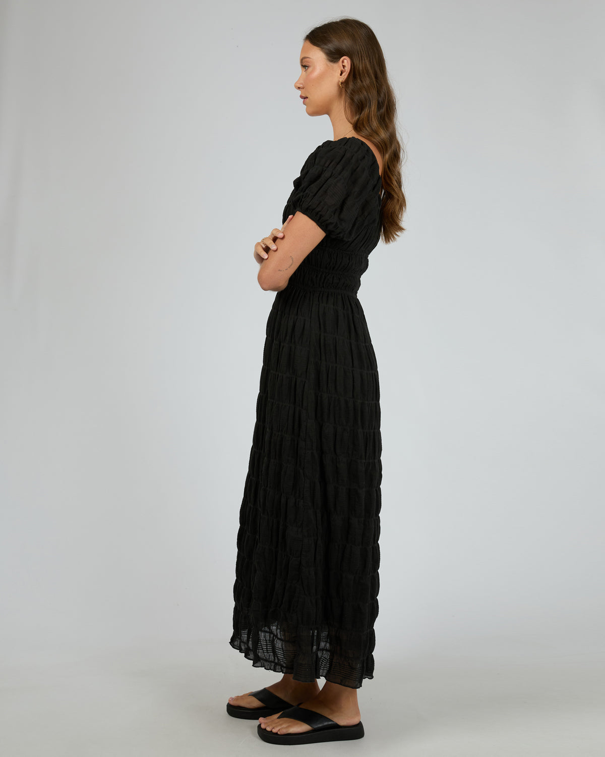 Maude Maxi Dress Black