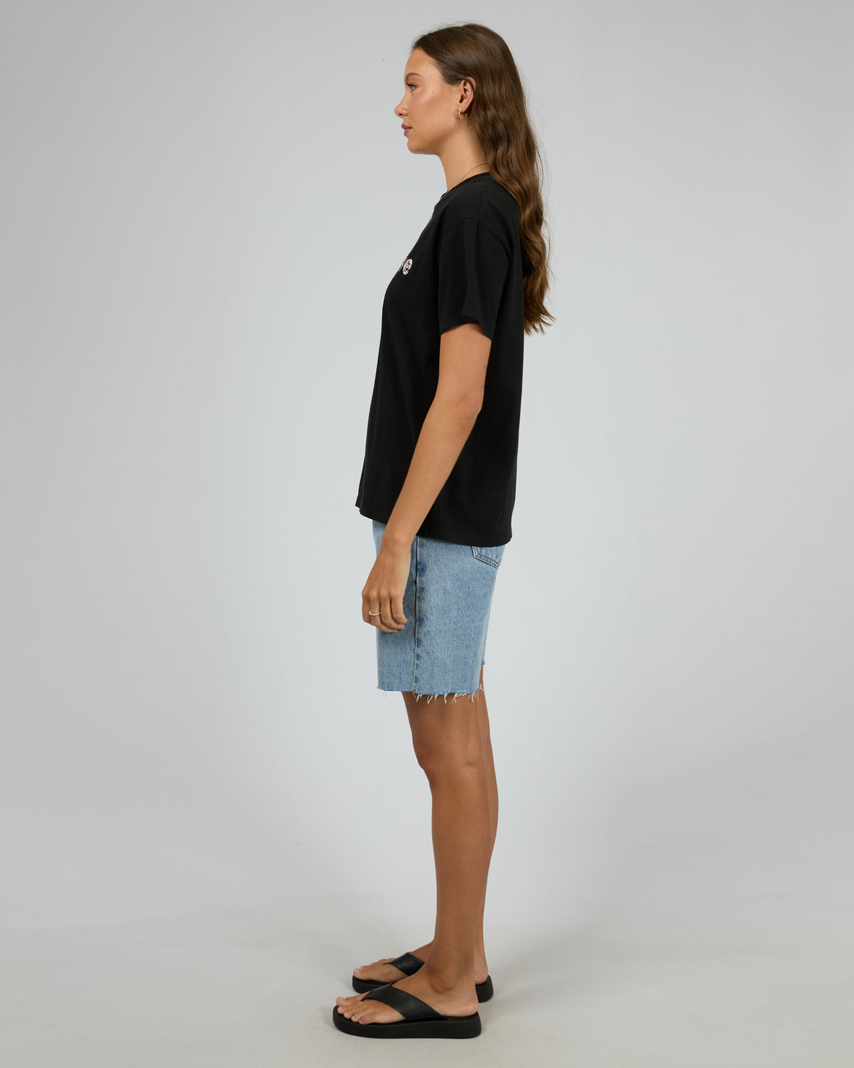 Mika Standard Tee Washed Black
