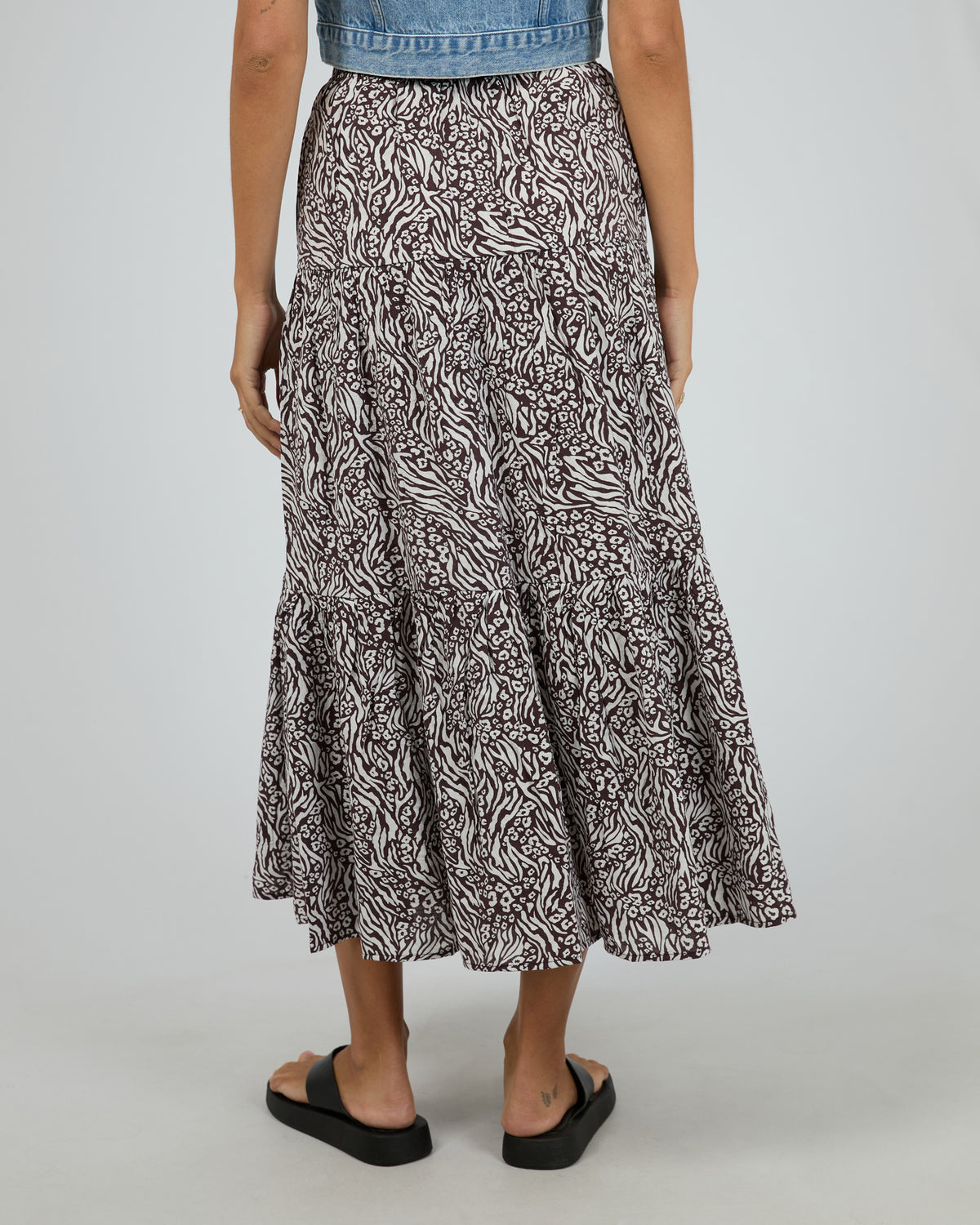 Mika Maxi Skirt Print