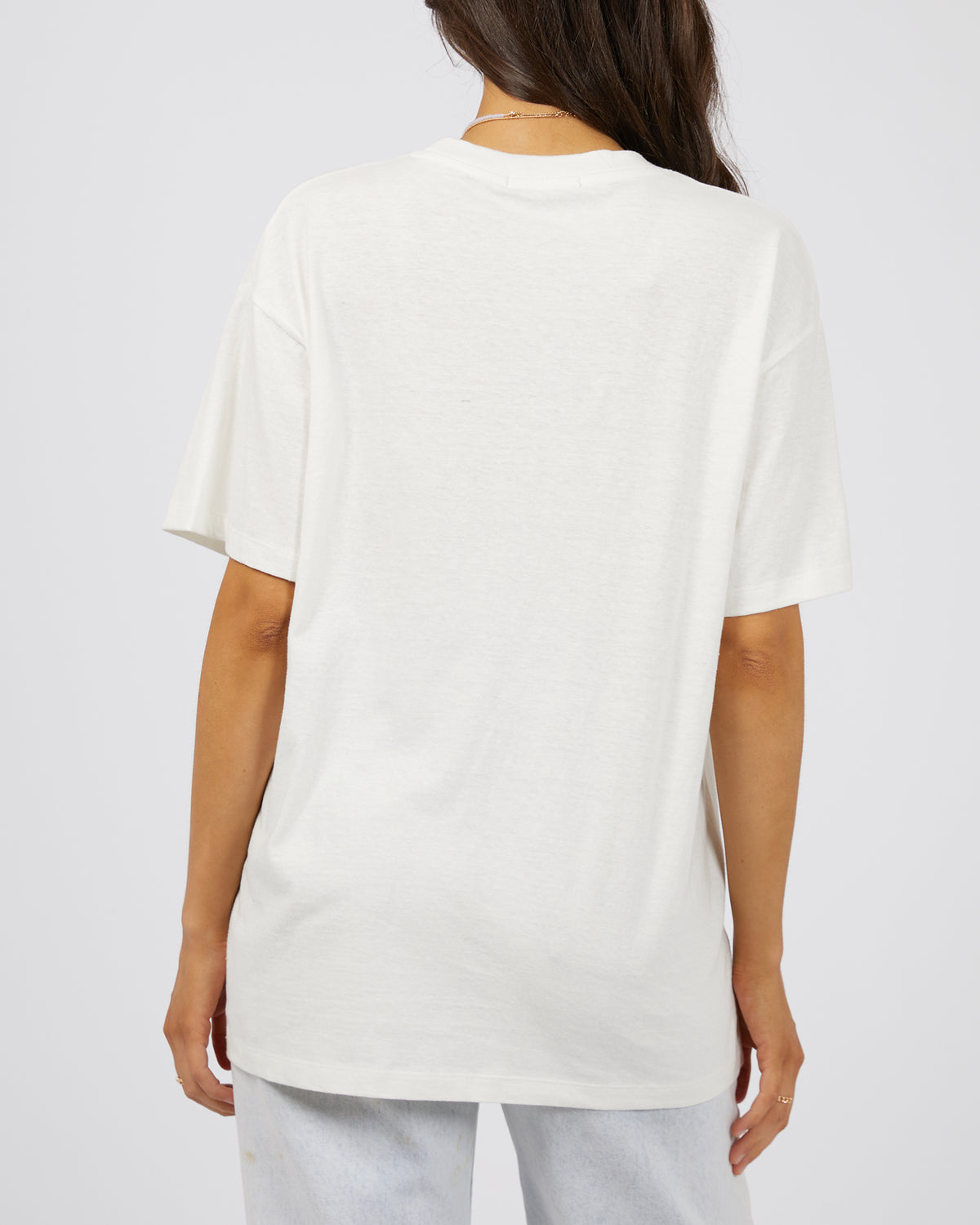 Horizon Oversized Tee Vintage White