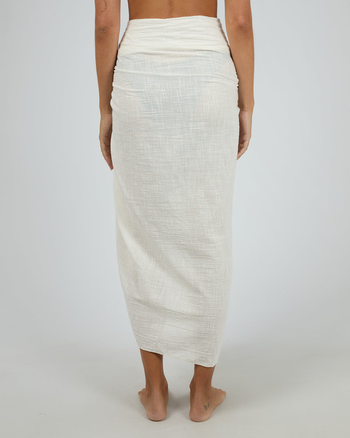 Chloe Maxi Sarong White