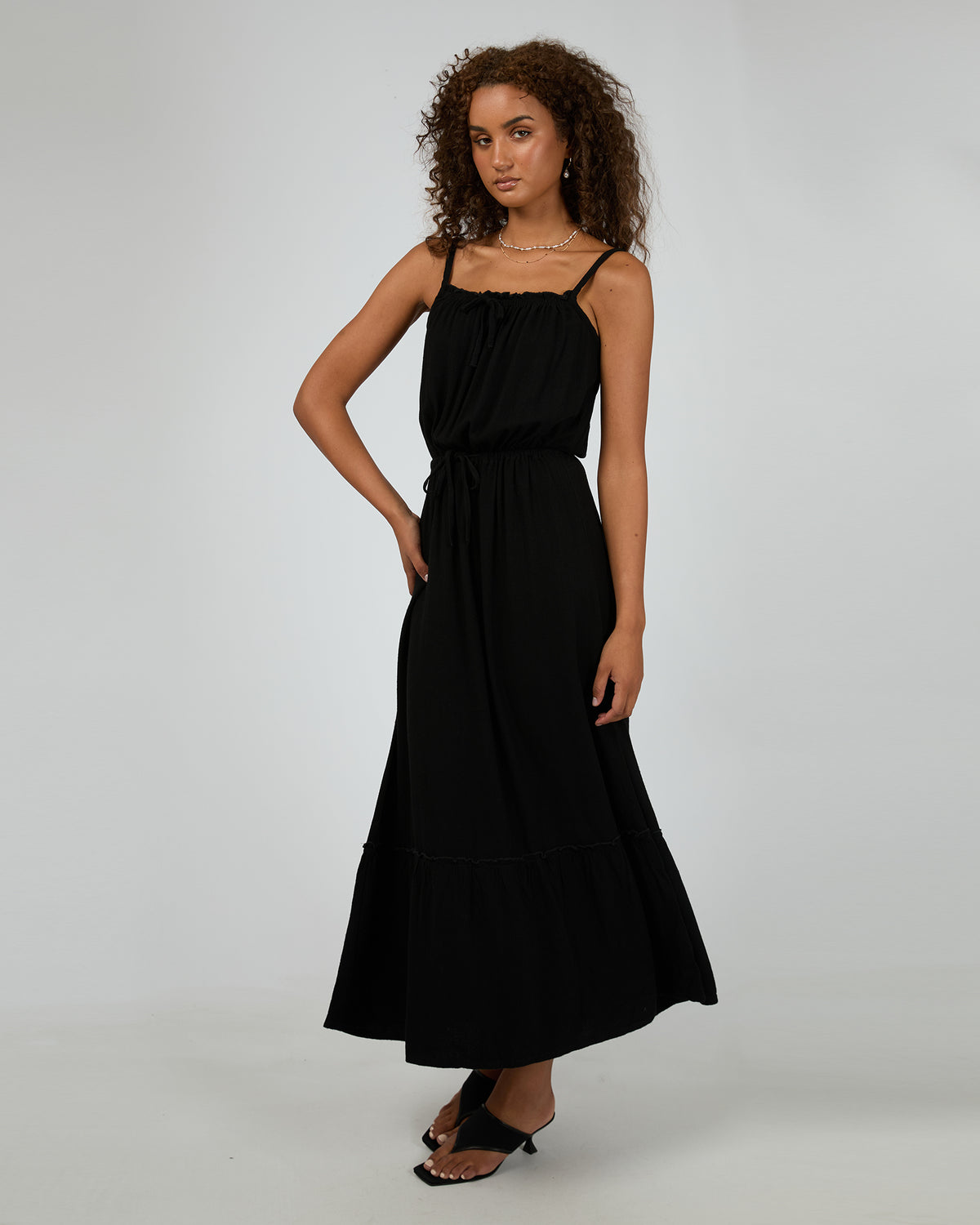 Kayla Maxi Dress Black