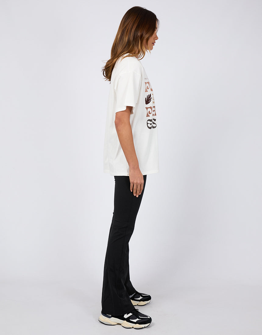 Passion Oversized Tee Vintage White