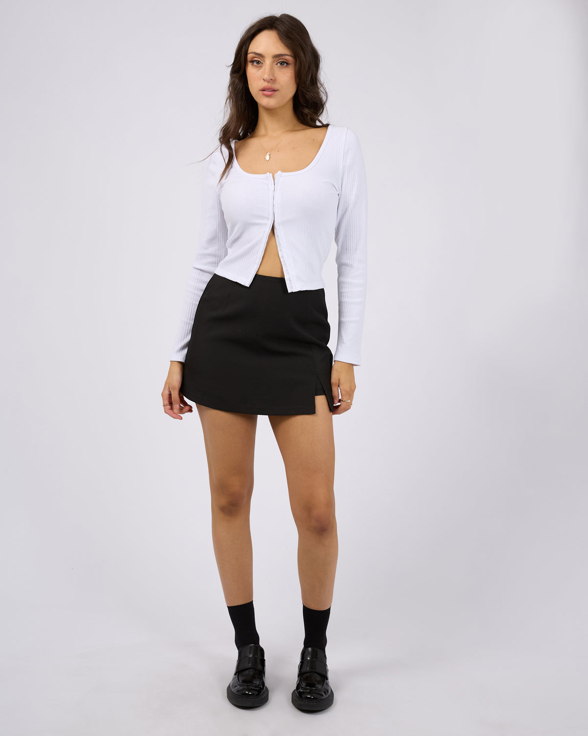 Broadway Mini Skort Black