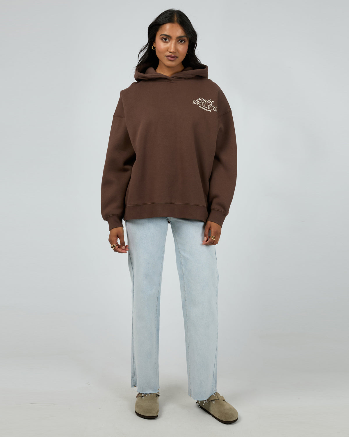Better Days Hoodie Brown