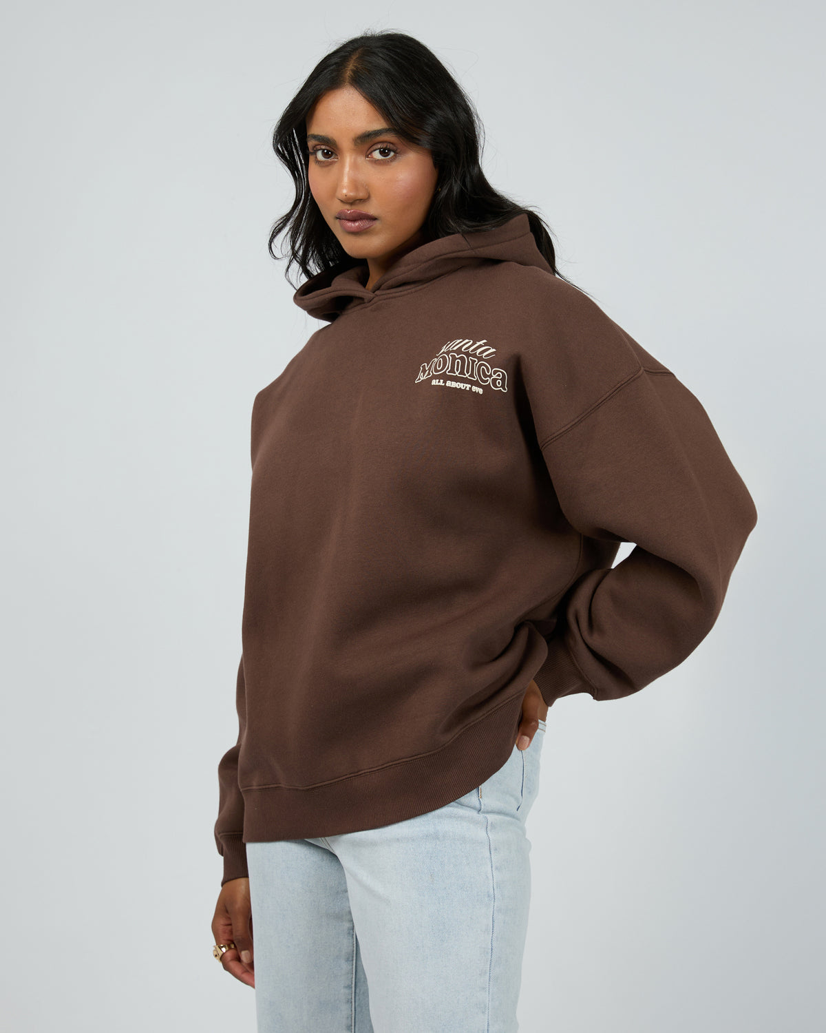 Better Days Hoodie Brown