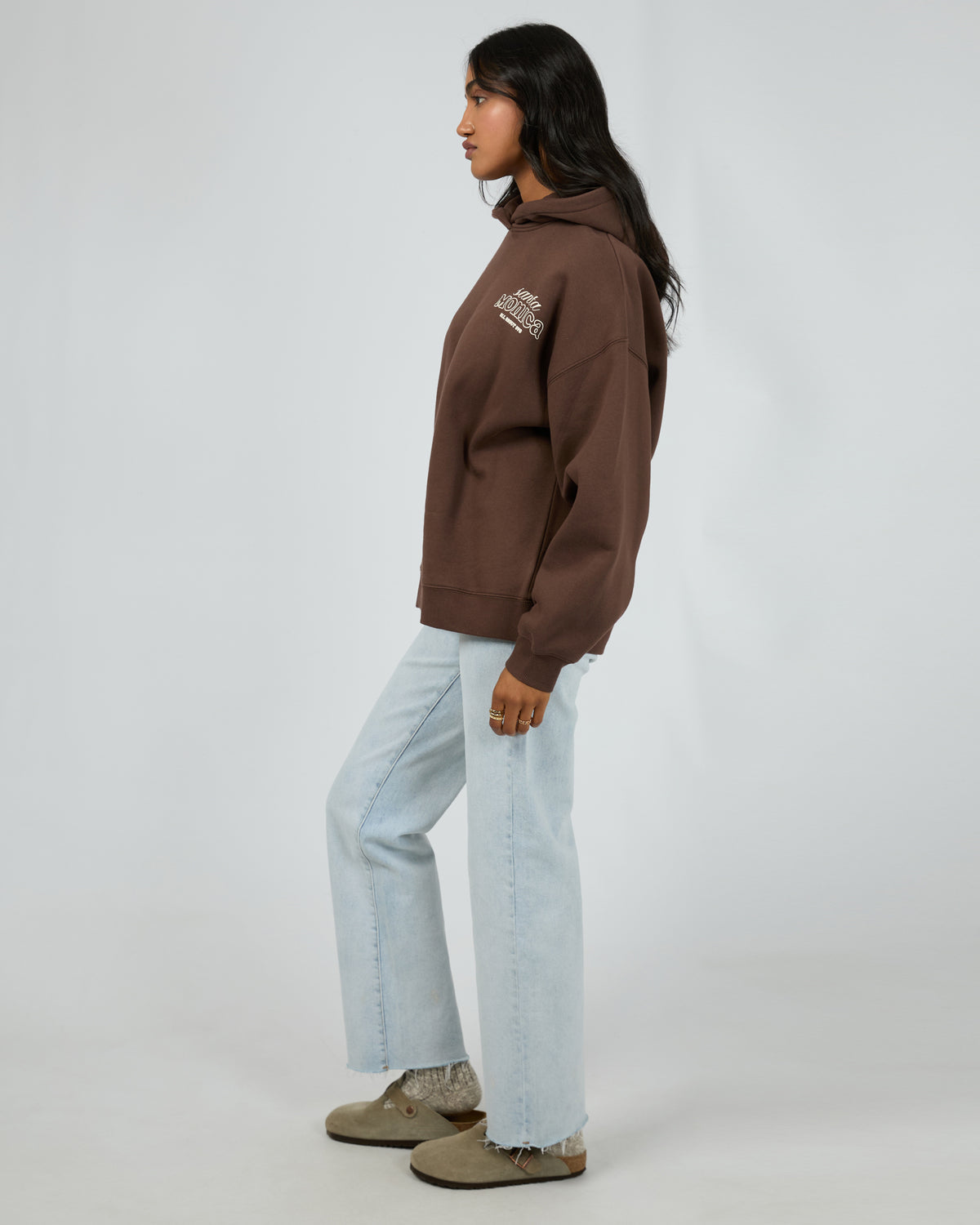 Better Days Hoodie Brown