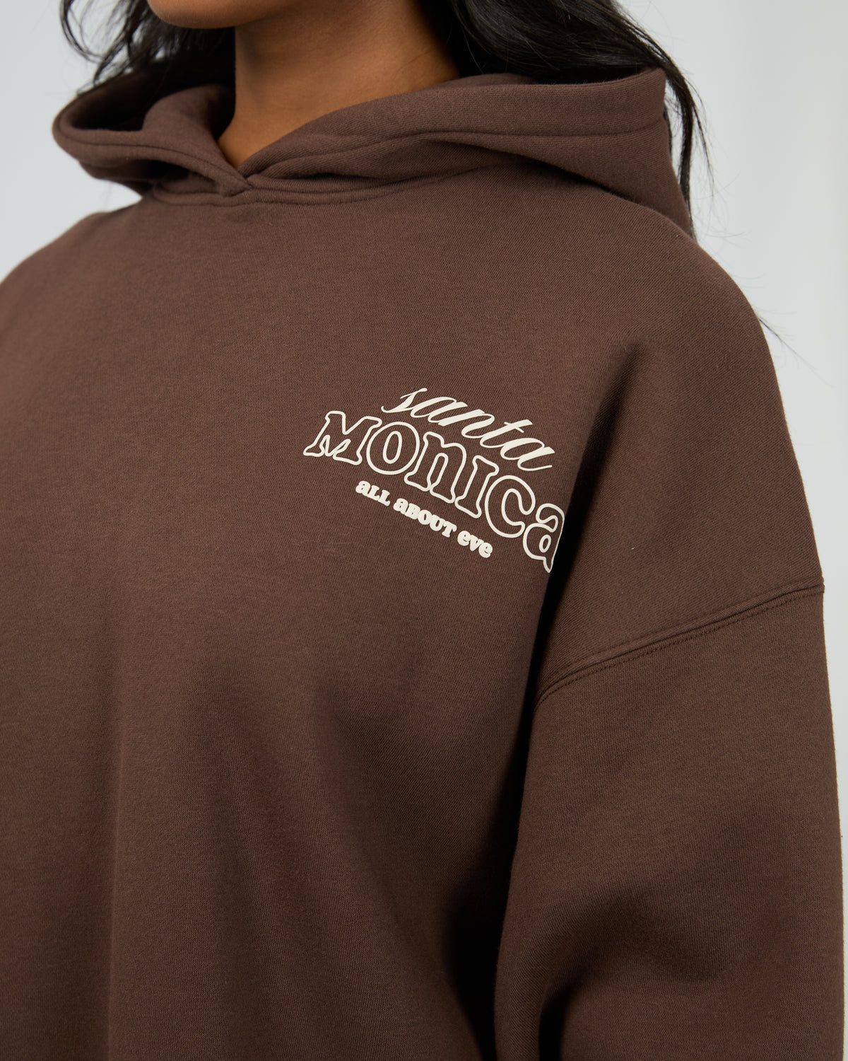 Better Days Hoodie Brown