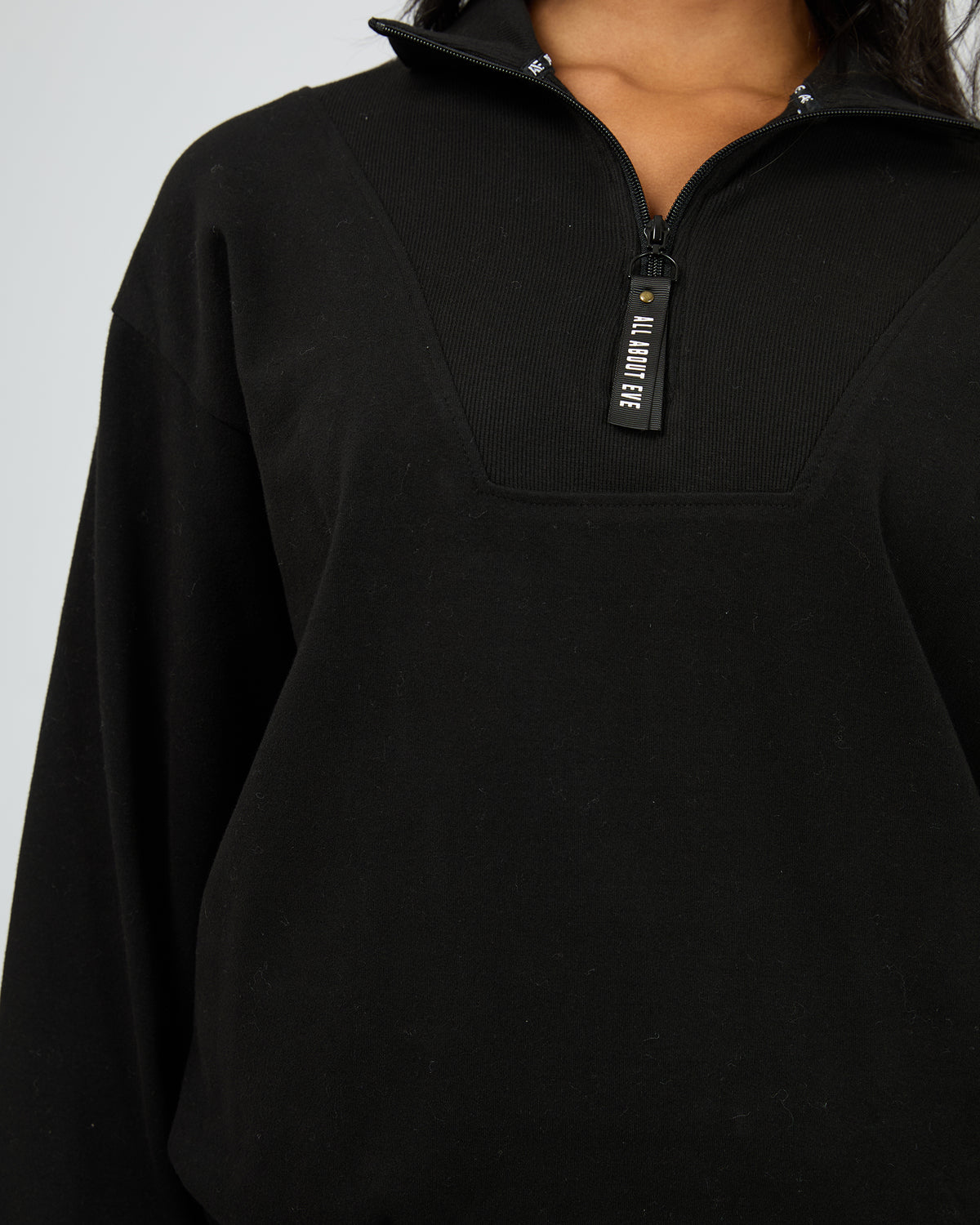 Balance 1/4 Zip Black