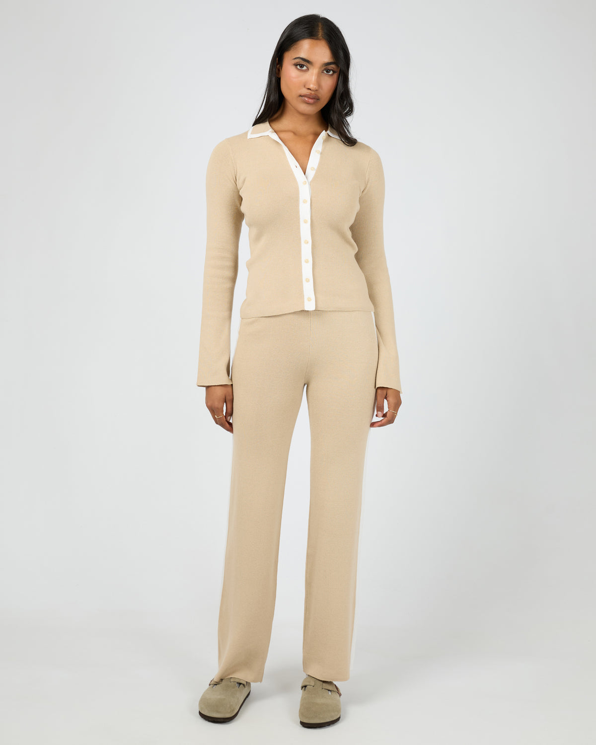 Minnie Knit Pant Stone
