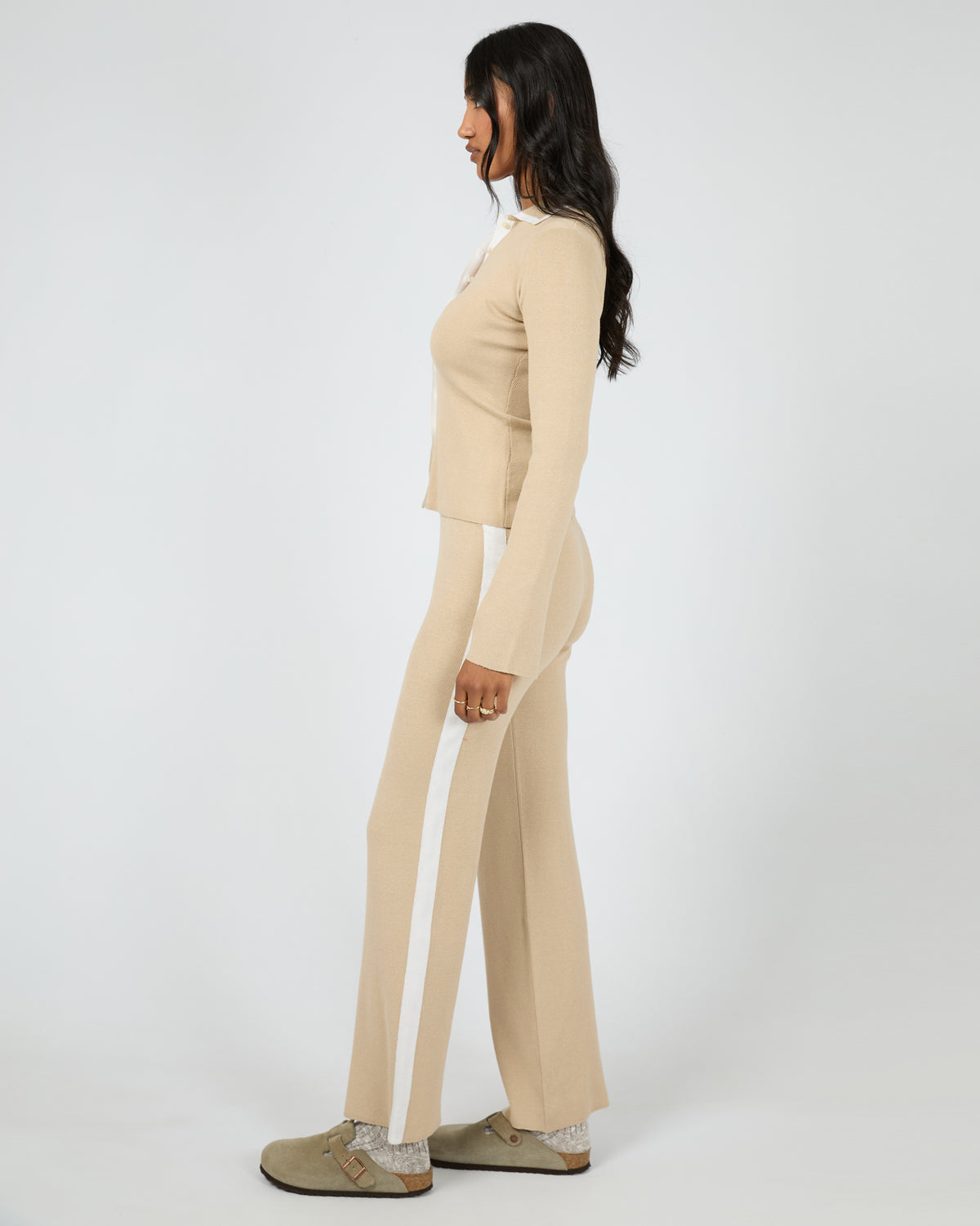 Minnie Knit Pant Stone