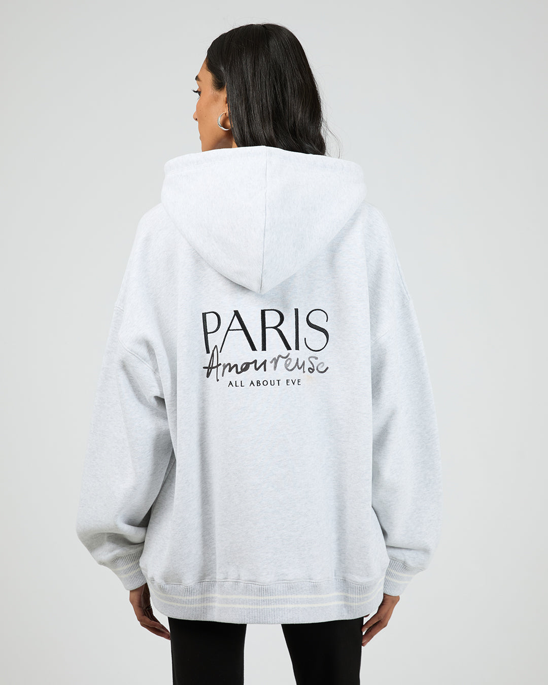 Wilder Relaxed Hoodie Snow Marle