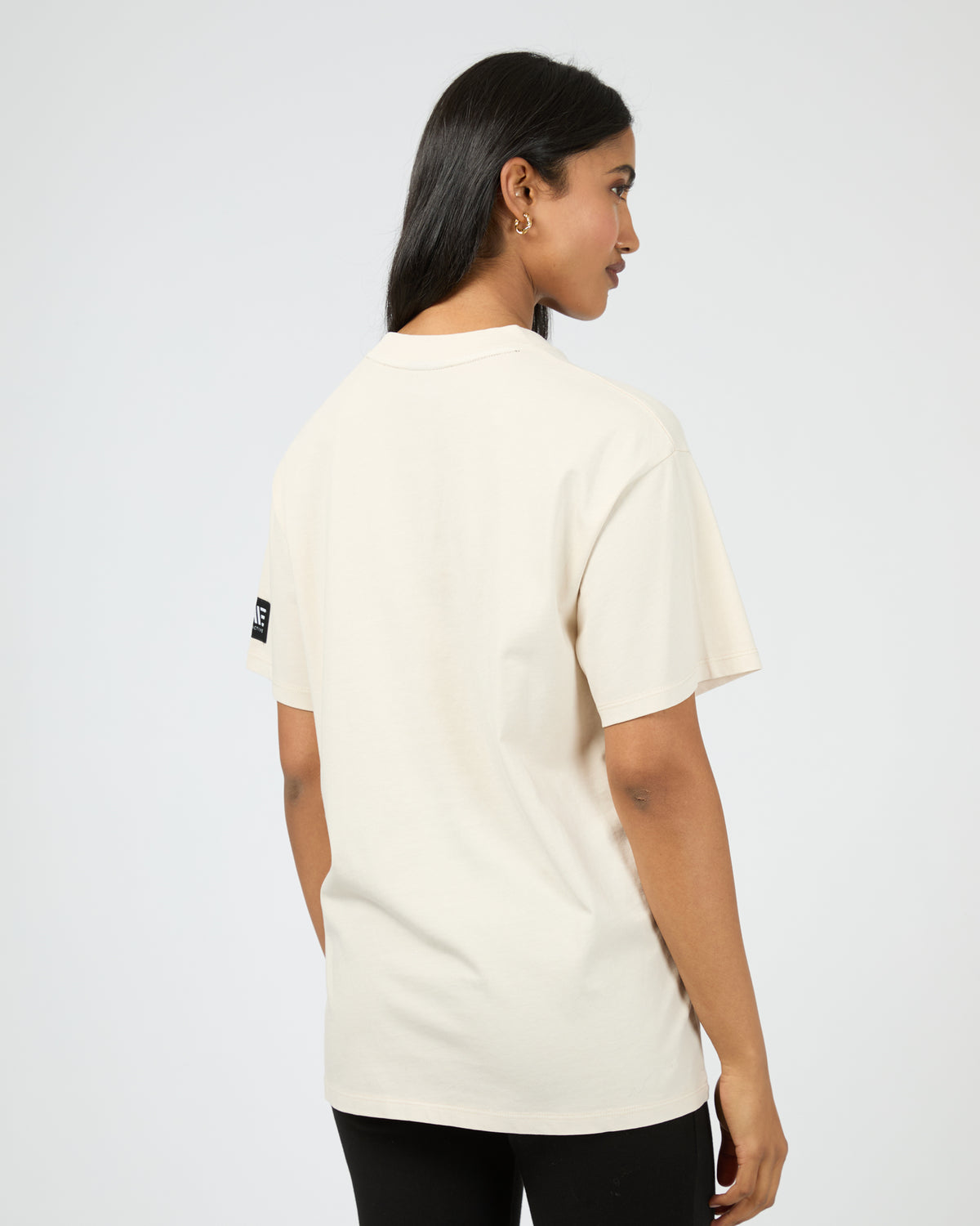 Monogram Relaxed Tee Vanilla