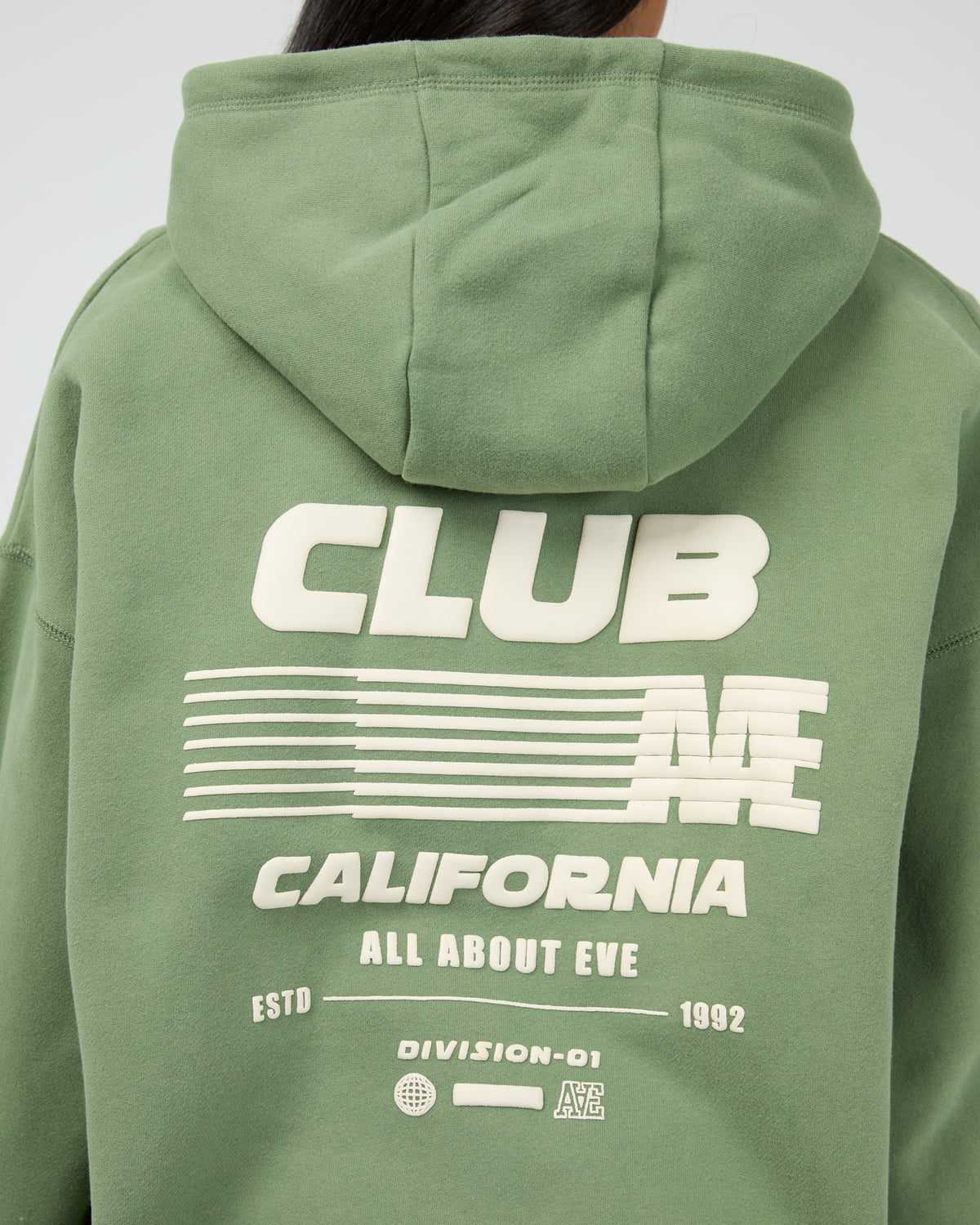 Club Relaxed Hoodie Khaki