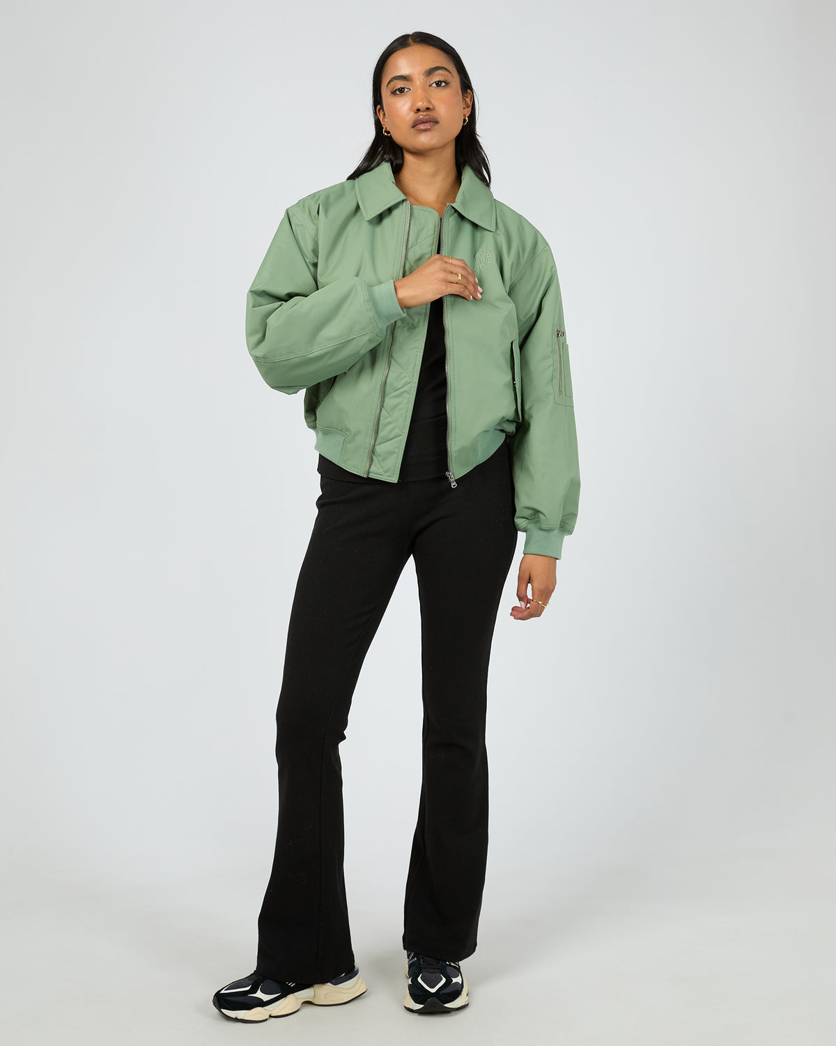 Bridget Bomber Khaki