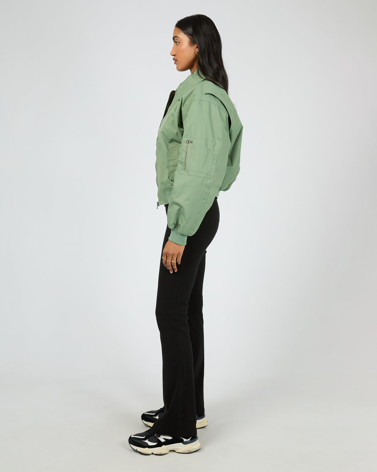 Bridget Bomber Khaki