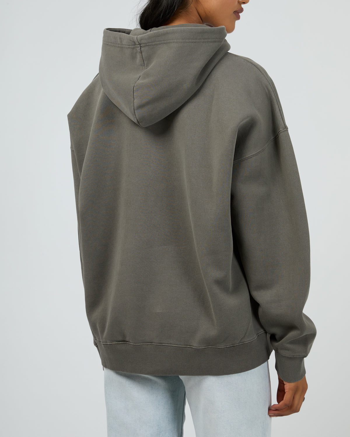 Lucky Star Relaxed Hoodie Charcoal