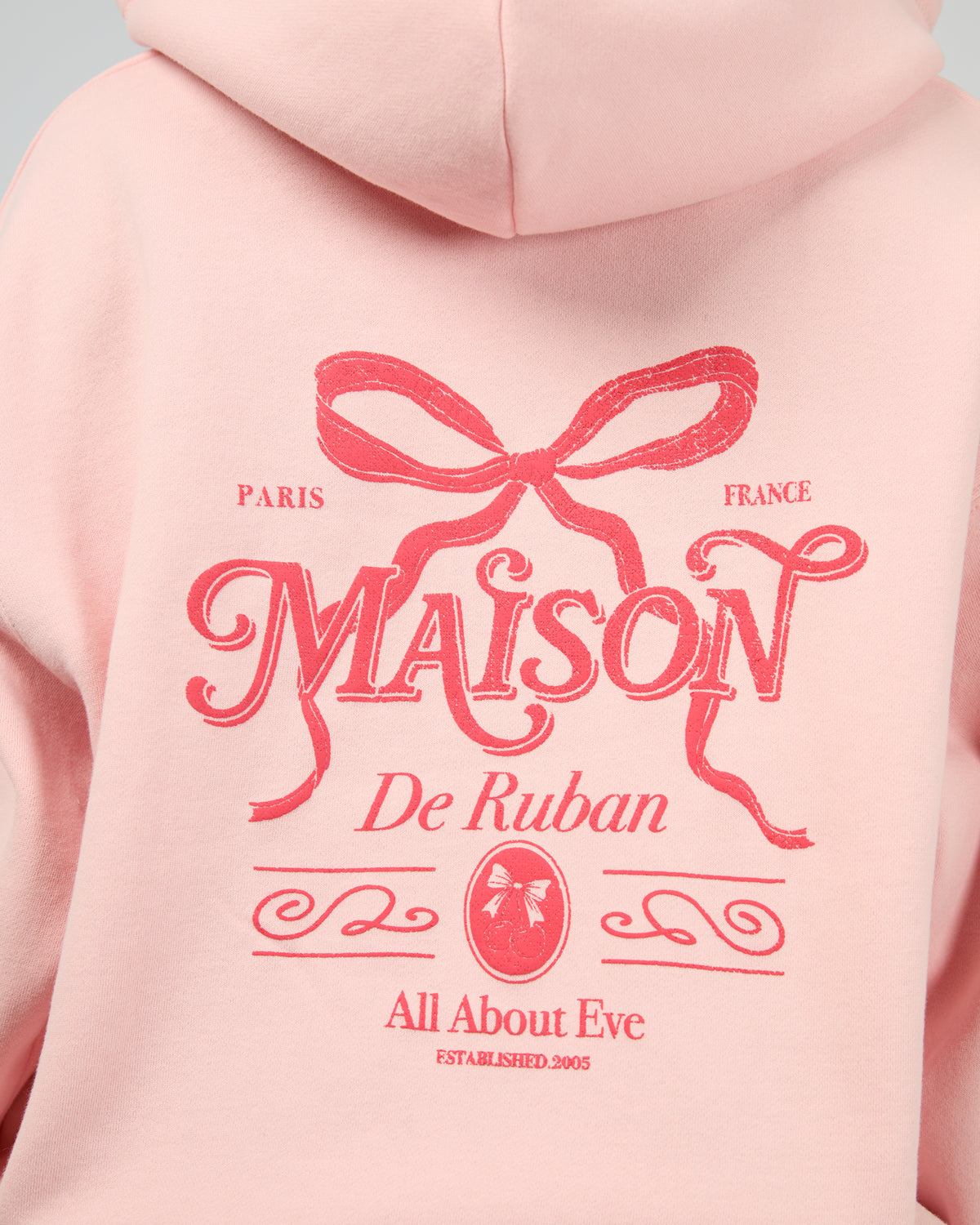 Maison Box Hoodie Rose