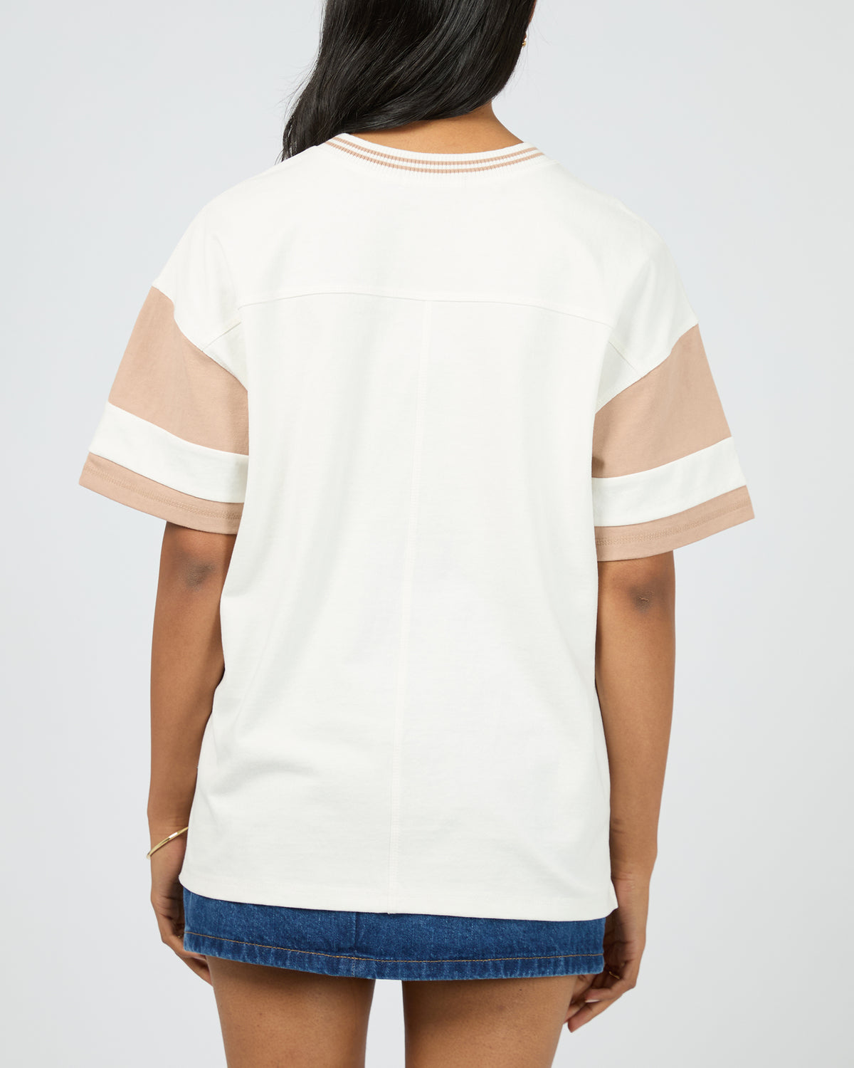 Soho V-Neck Tee Vintage White